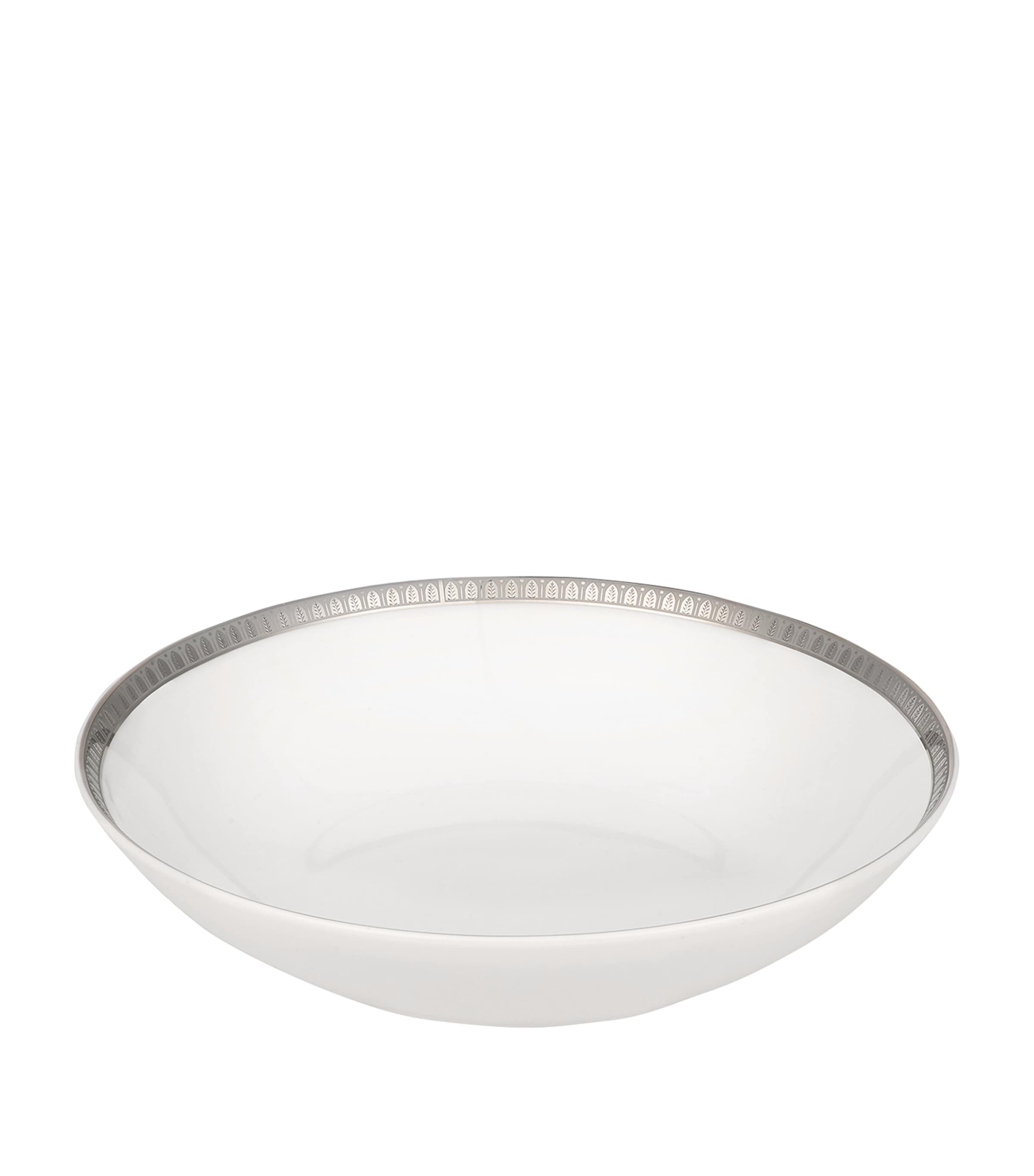 Christofle Malmaison Platinum Bowl In Gold