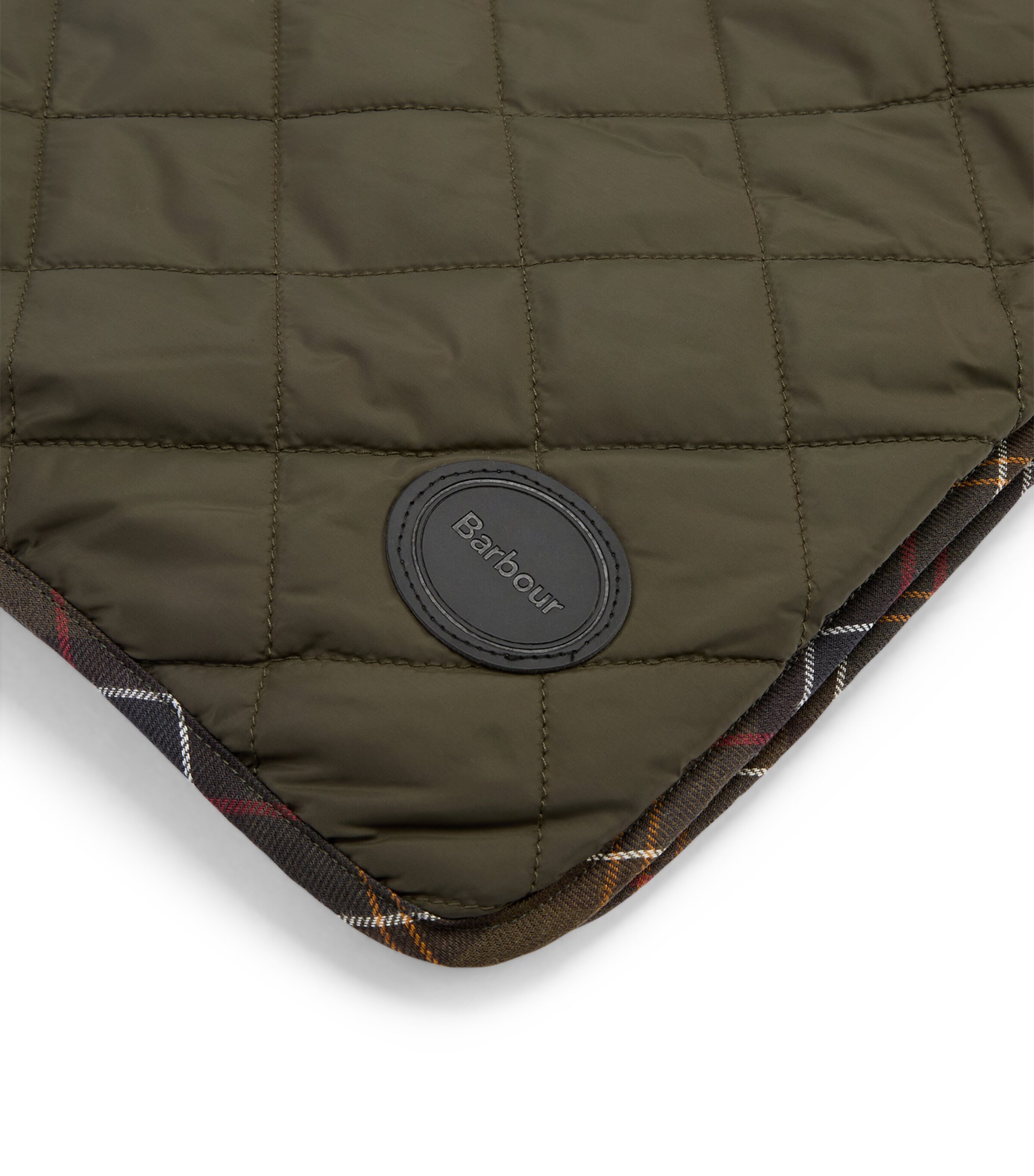 Barbour Reversible Dog Blanket Olive Image 6