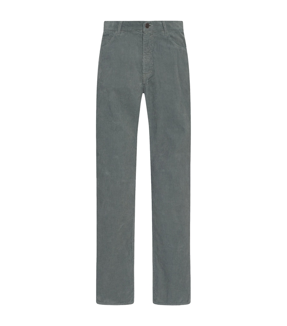 Fred Cotton Corduroy Trousers GREY Image 1