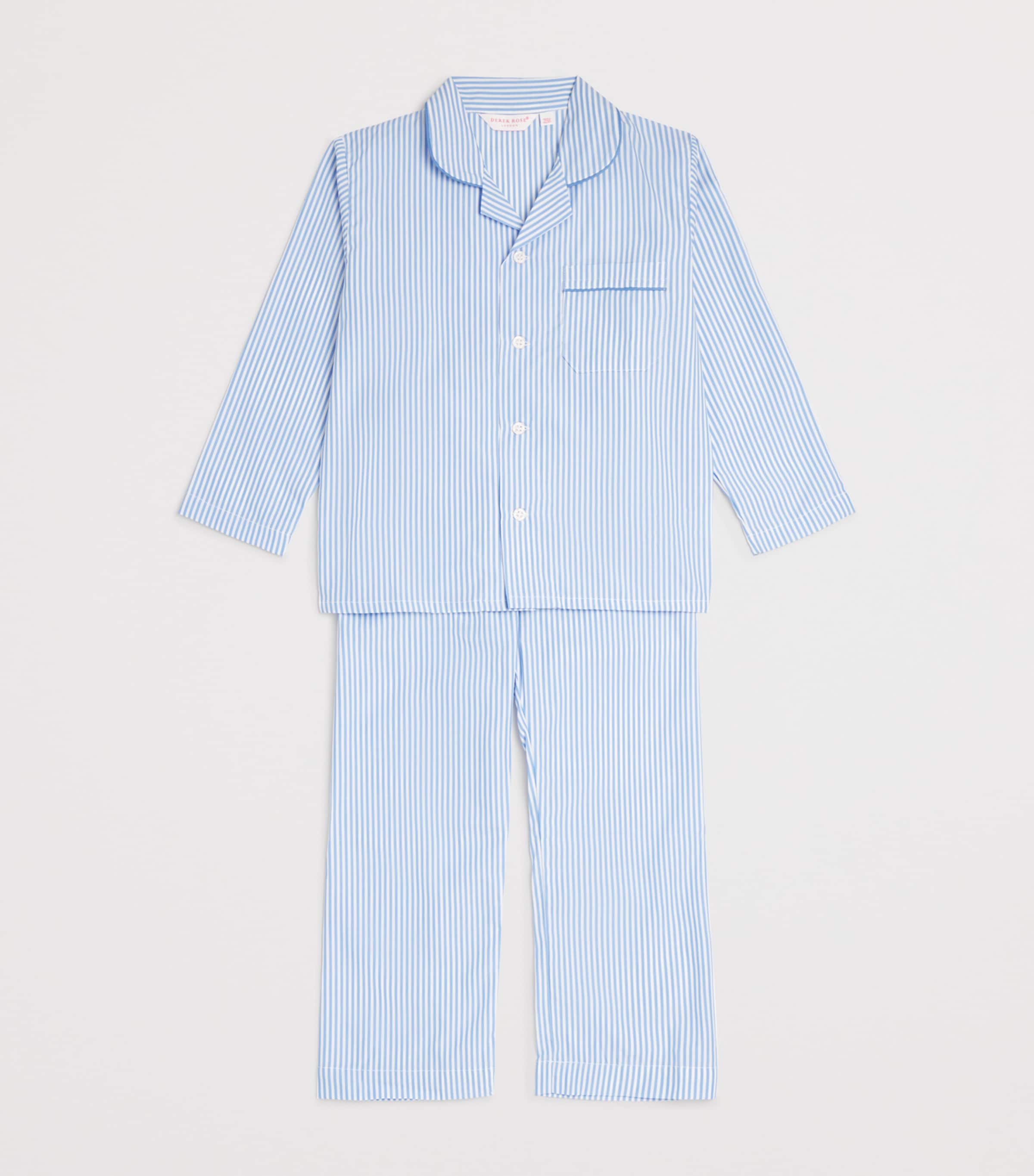Cotton James Pyjama Set (3-16 Years) BLU Image 3