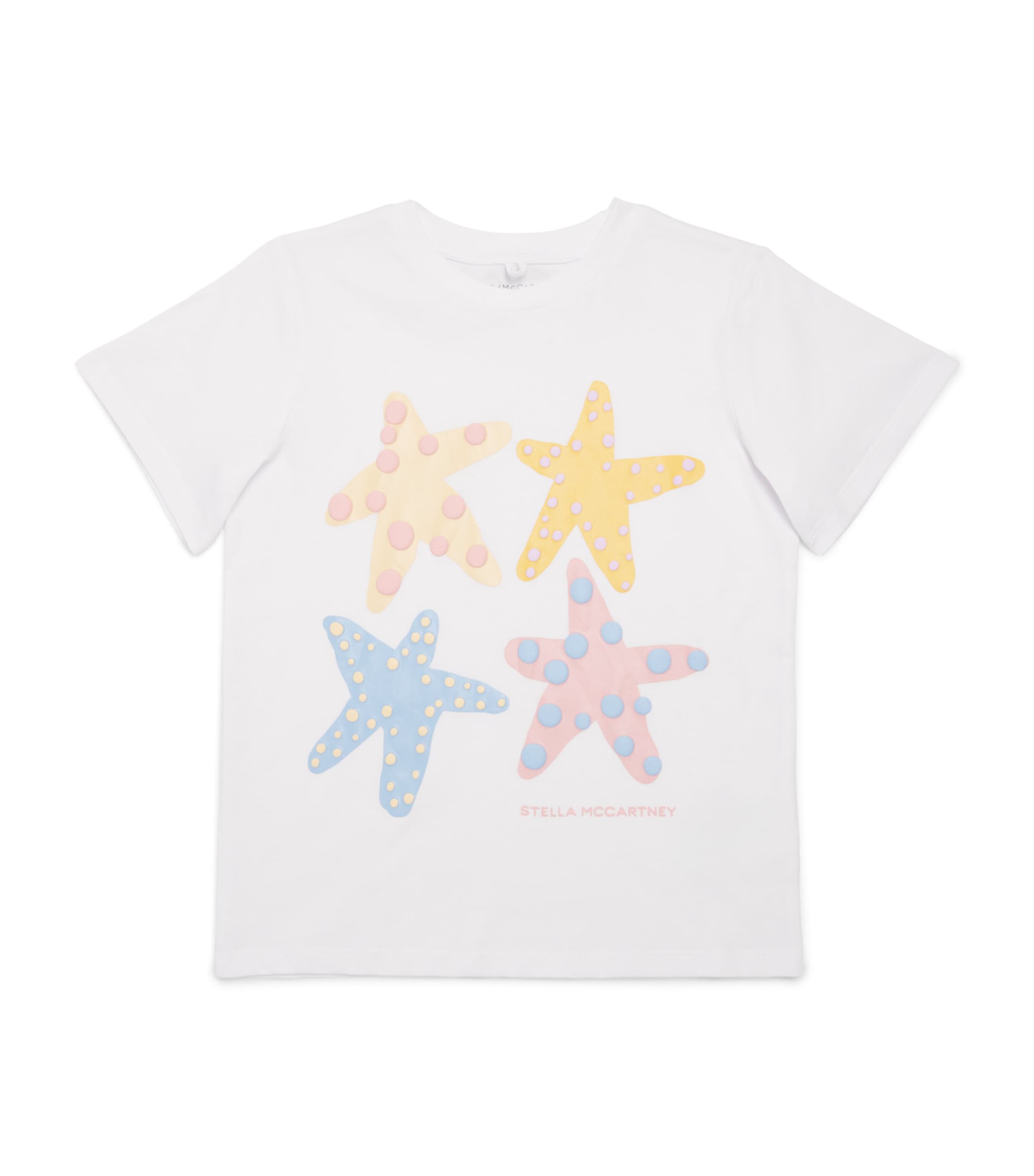 Stella McCartney Kids Organic Cotton Starfish T-Shirt (2-14+ Years) Image 1
