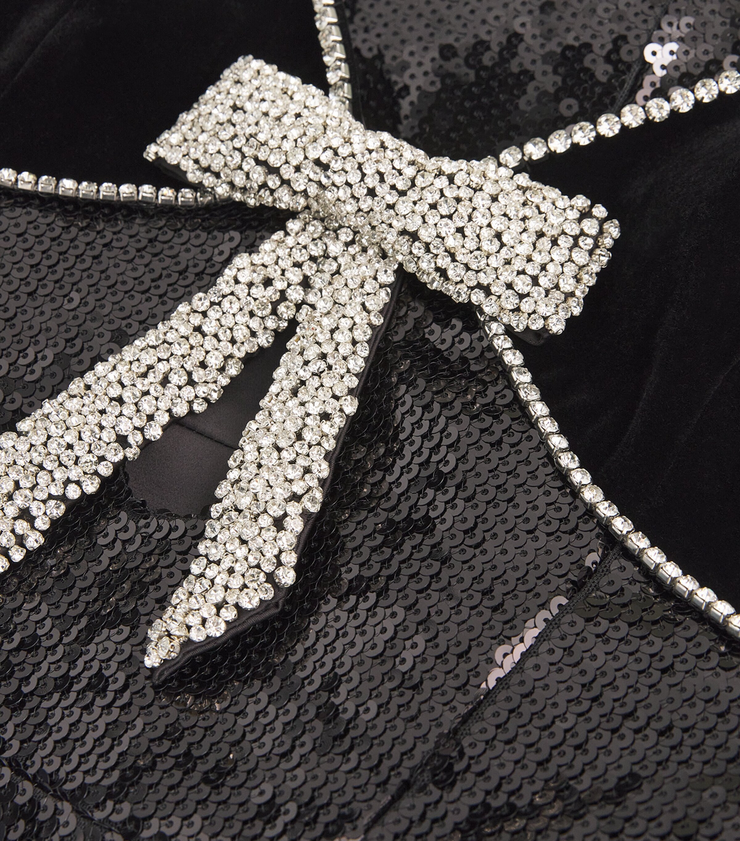 x Nicky Hilton Sequinned Lena Gown 29202732BLACK Image 5