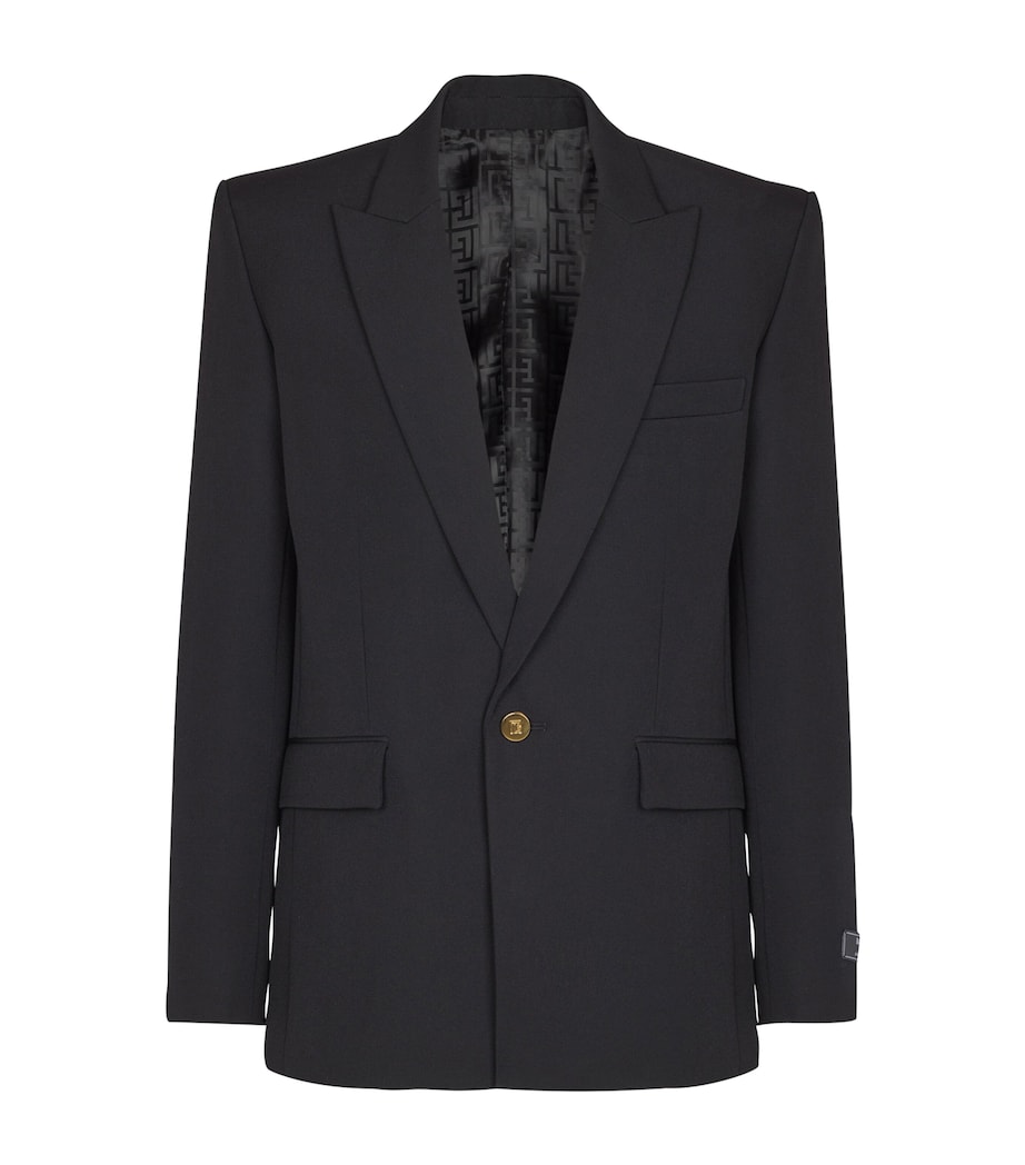 Wool Blazer 0PA NOIR Image 1