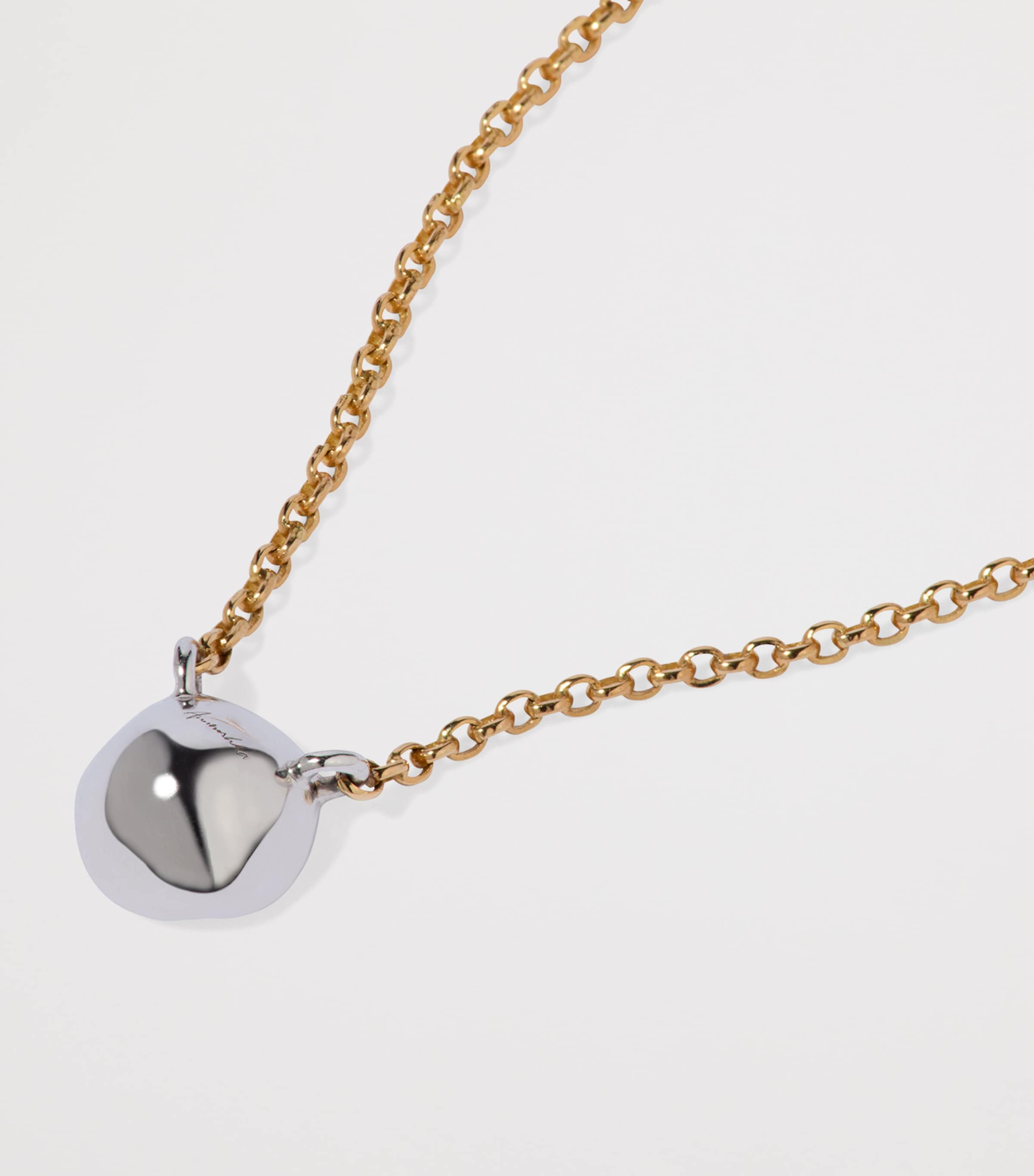 Gold and Diamond Whoopsie Daisy Necklace YELLOW GOLD Image 3