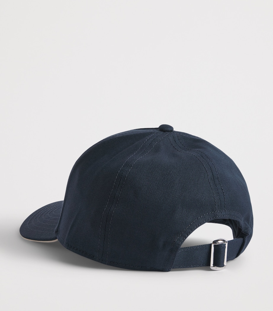 Moncler Cotton Logo Baseball Cap Image 3