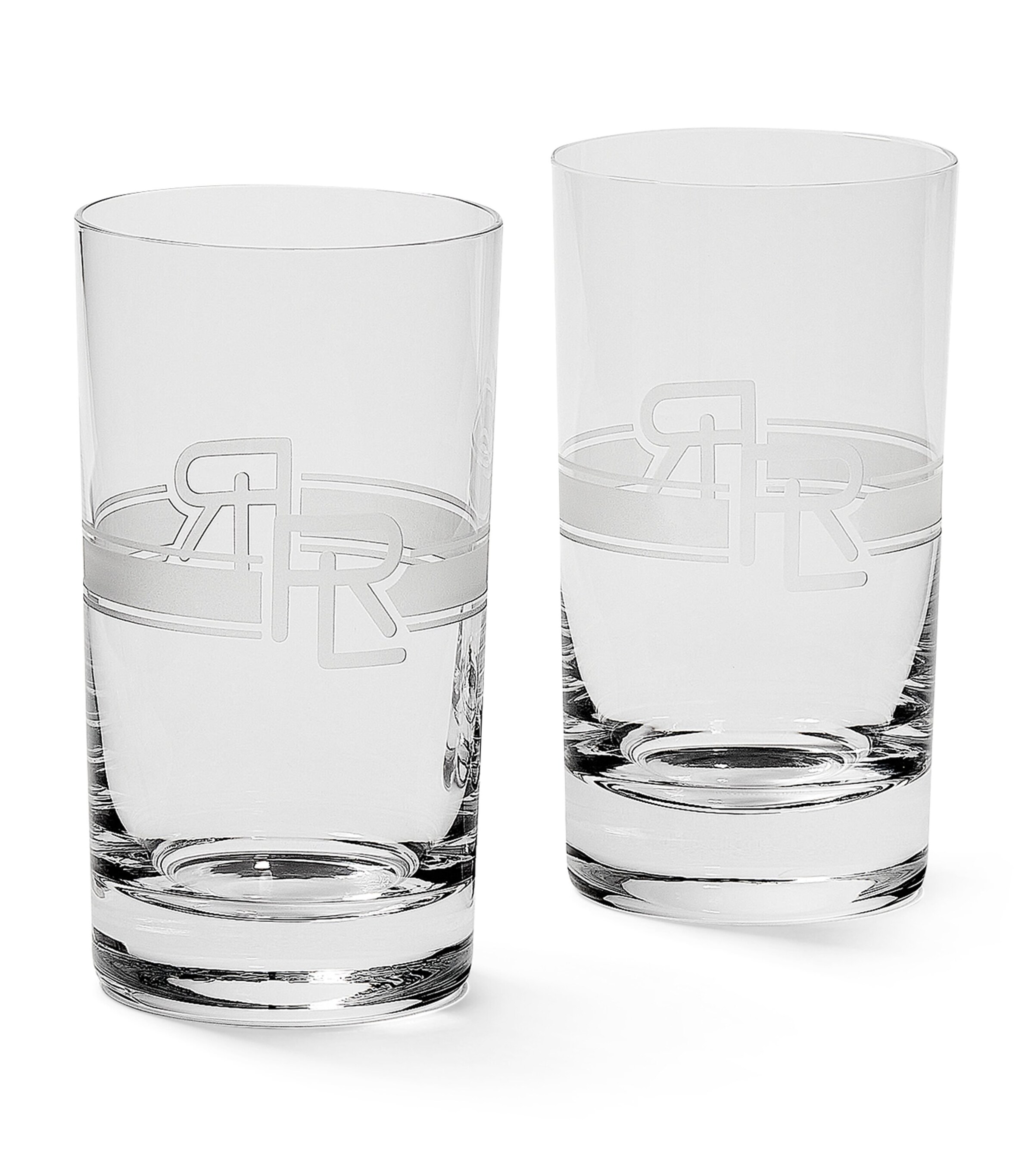 Ralph Lauren Home Set of 2 Ashton Highball Glasses (473ml) Clear Image 1