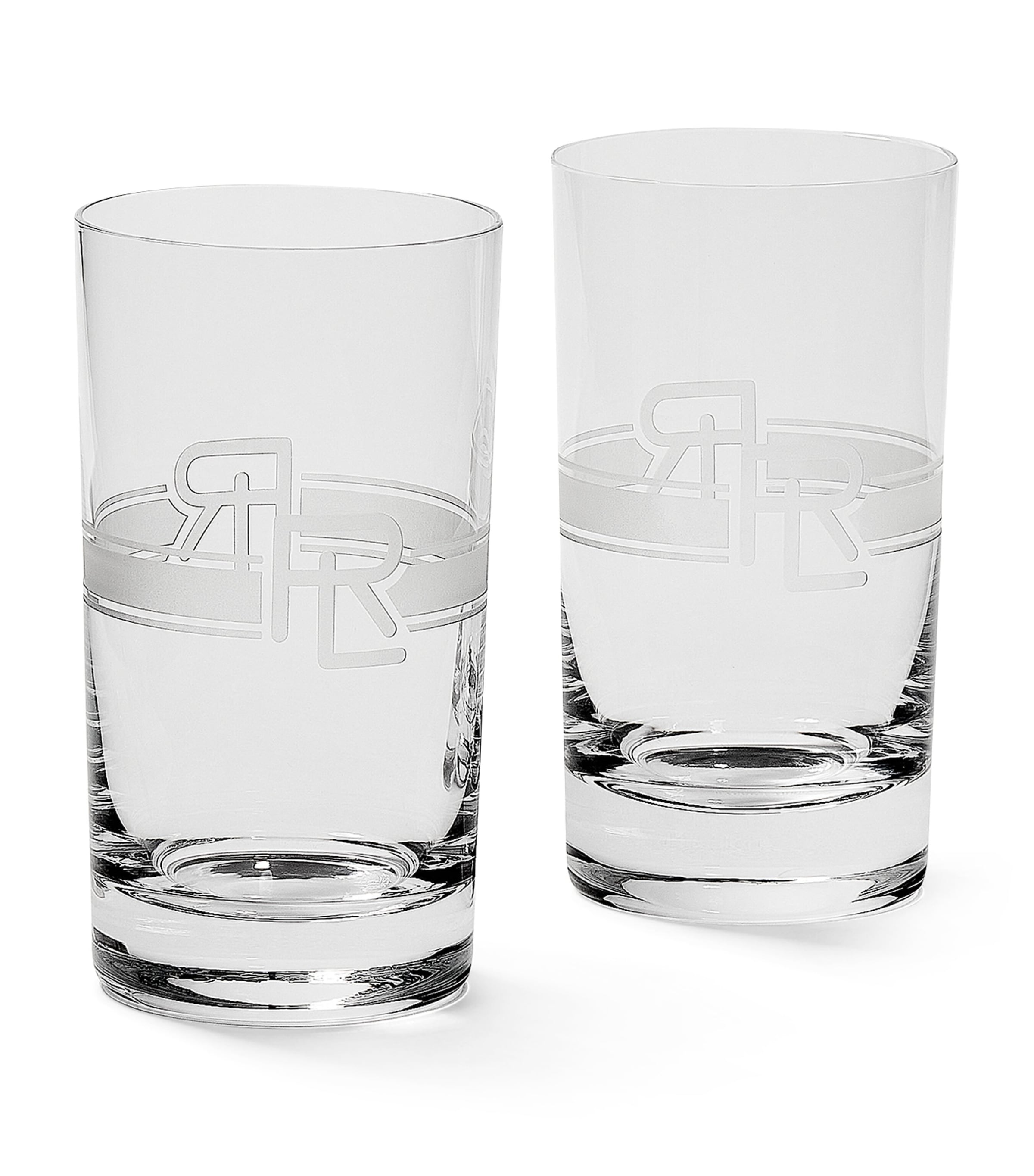 Ralph Lauren Home Set of 2 Ashton Highball Glasses (473ml) | Dining | Glassware | Tumblers | Designers | Ralph Lauren | Ralph Lauren Home