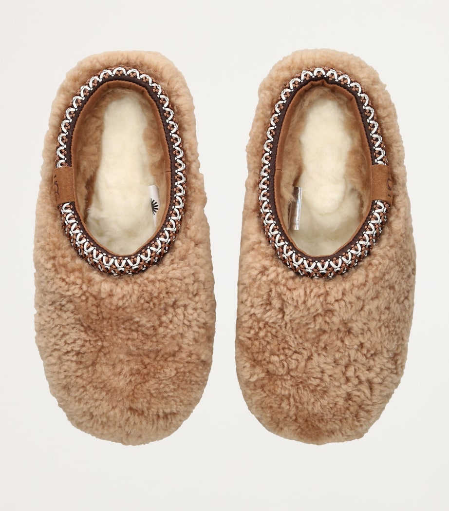 Sheepskin Tasman Maxi Curly Slippers BROWN Image 4