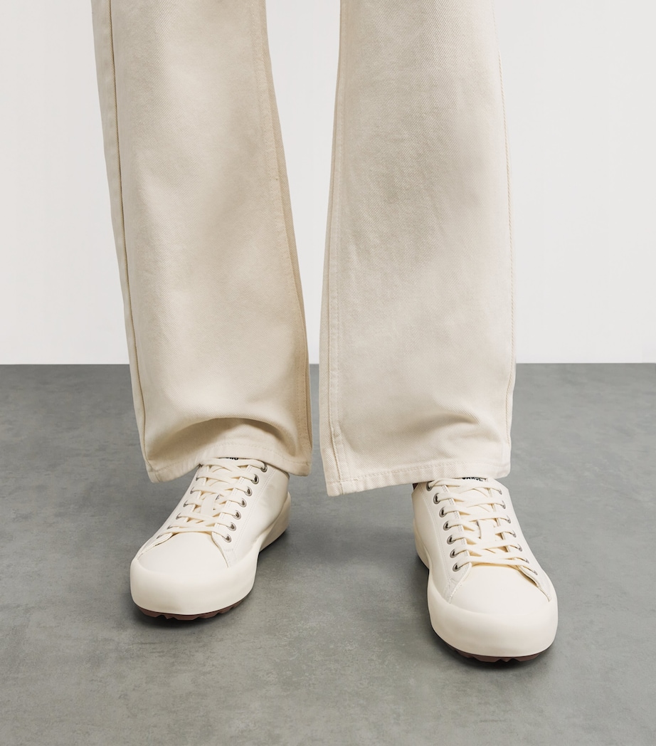 Leather Vulca Sneakers OFF WHITE Image 2