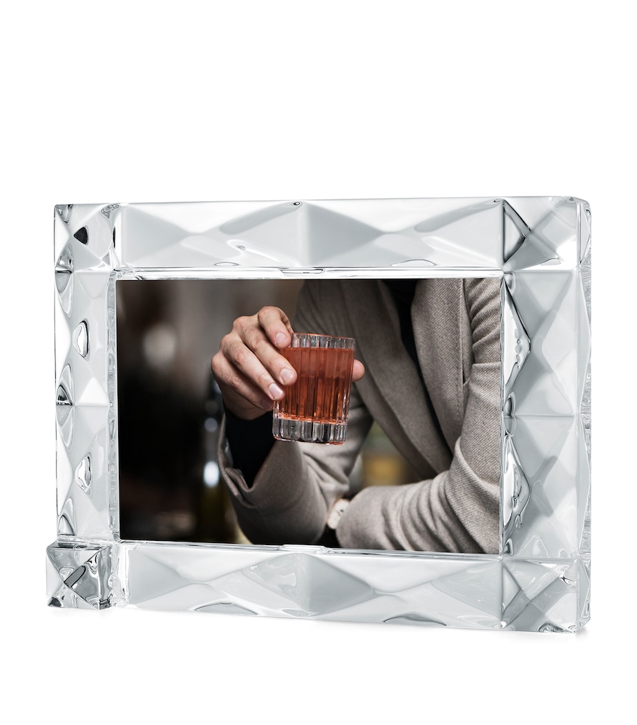 Crystal Louxor Photo Frame (4" x 6") CLEAR Image 2