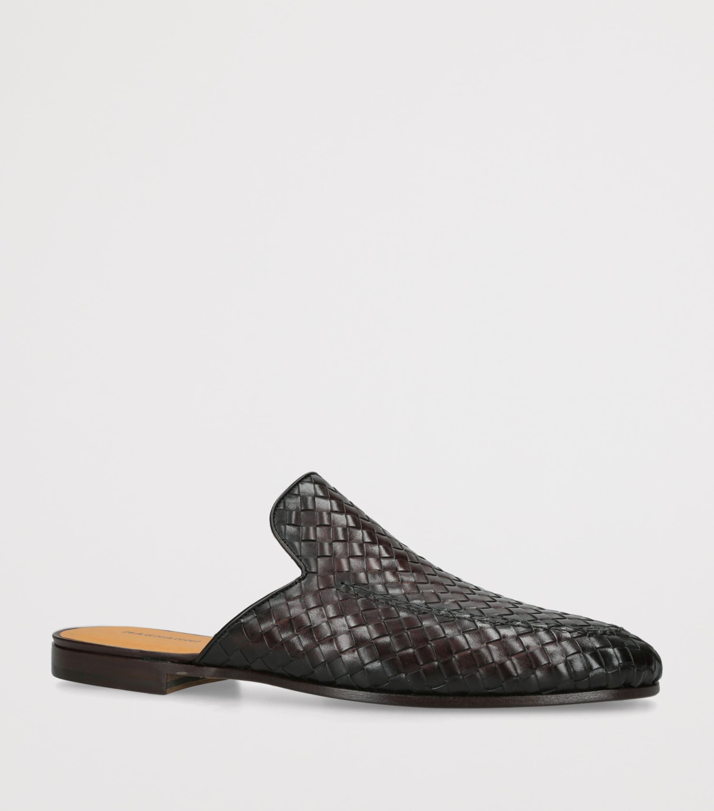 Magnanni Woven Leather Suela Slippers Brown Image 3