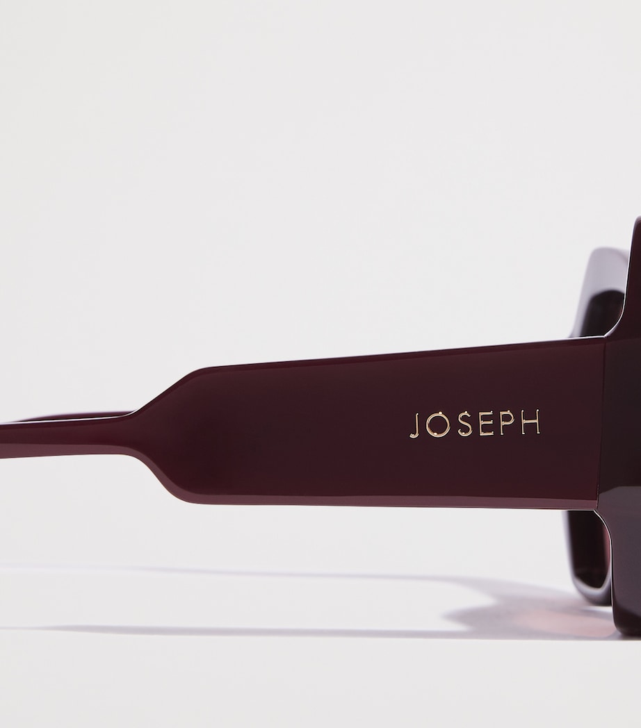 Joseph Butterfly Slima Sunglasses Plum Image 5