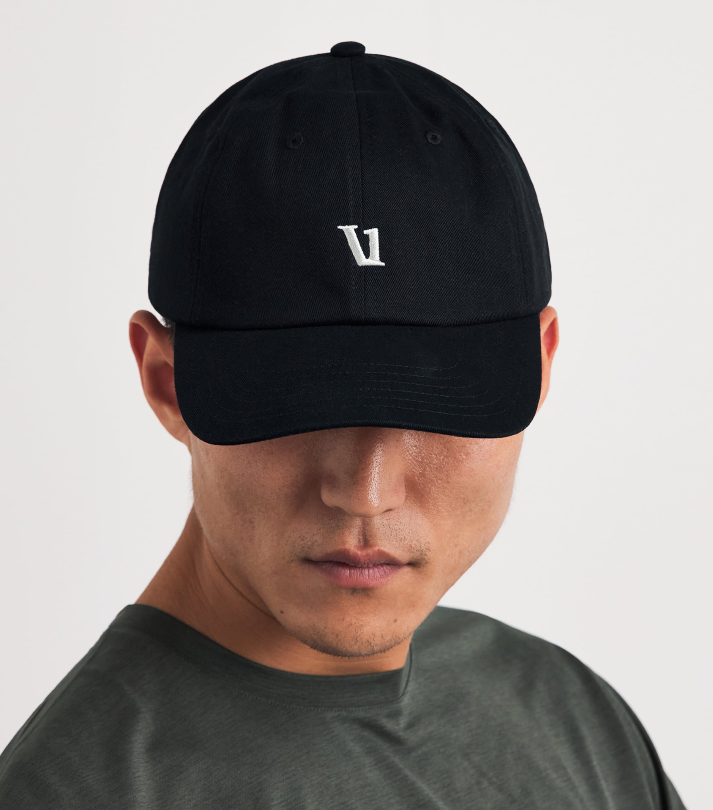 VUORI Dad Baseball Cap Blk Black Image 2