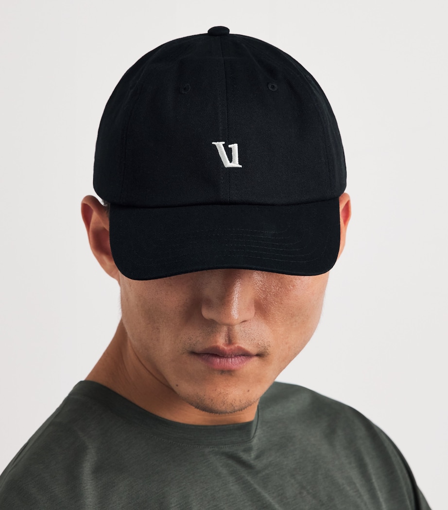 VUORI Dad Baseball Cap Blk Black Image 2