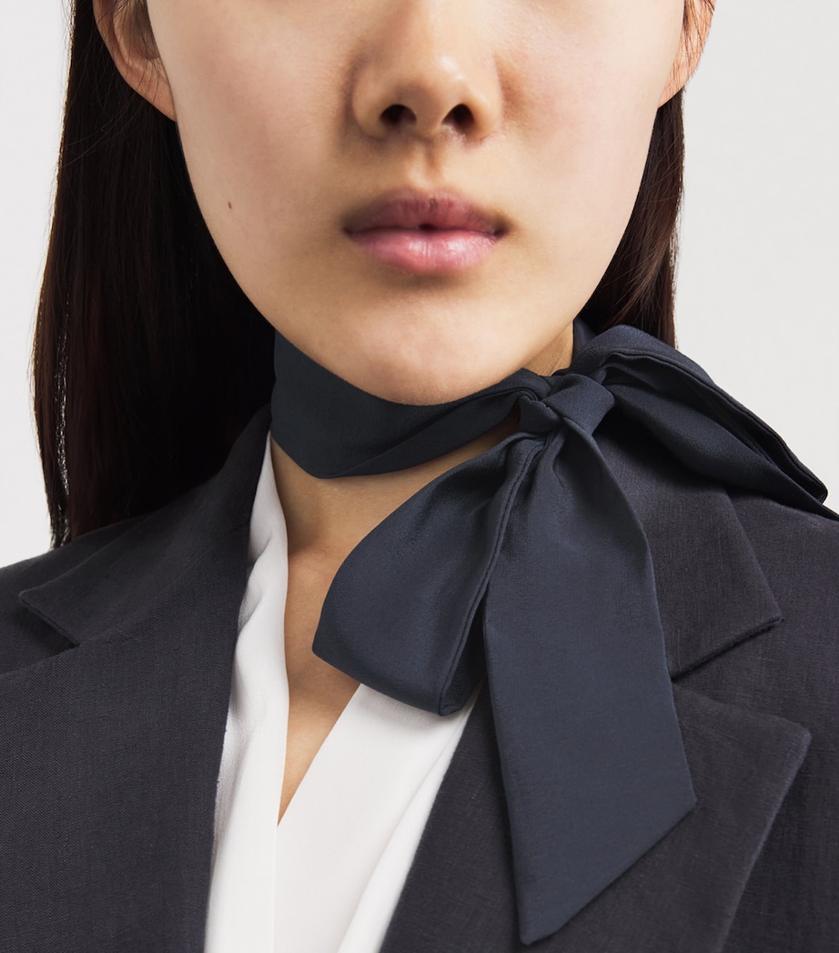 Silk Tie CARBONE Image 2