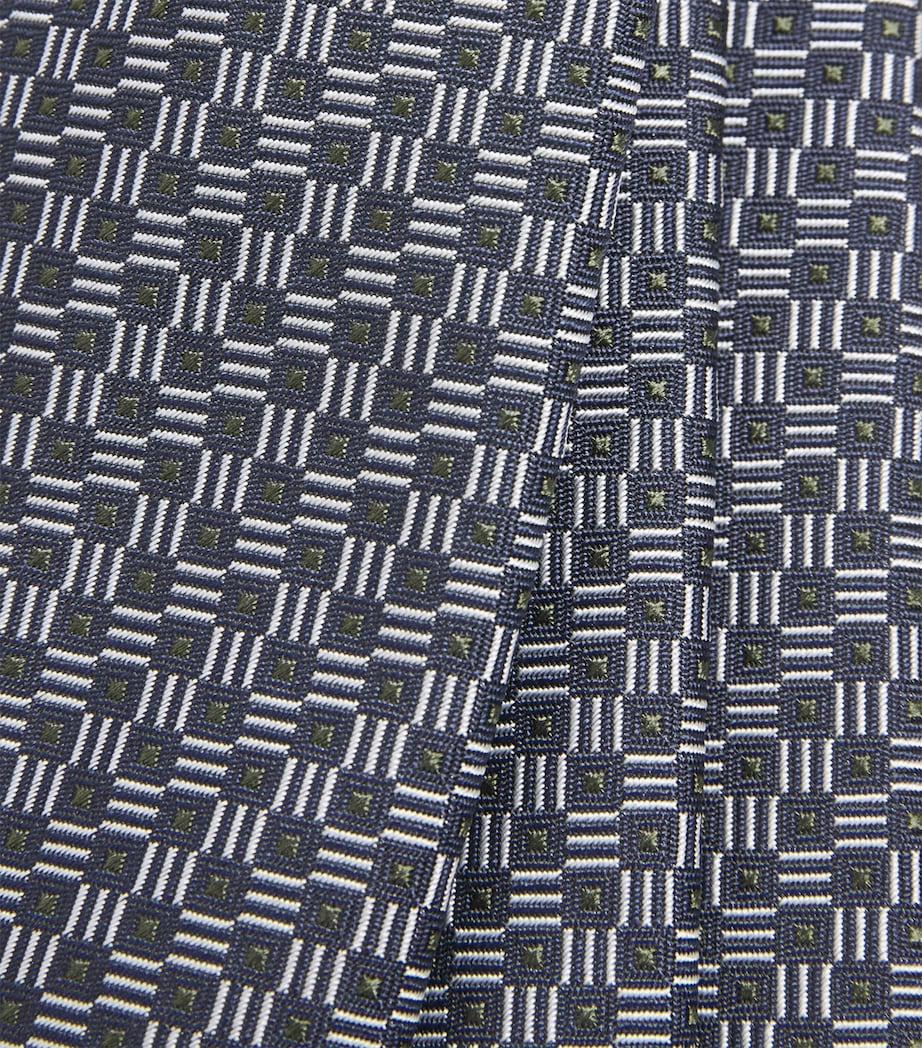 Emporio Armani Silk Jacquard Tie Image 3