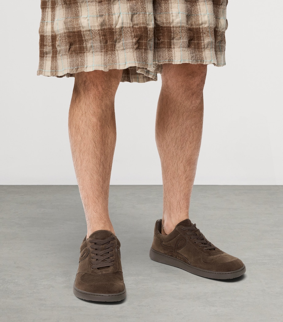 Suede Jambo Sneakers DARK BROWN Image 2