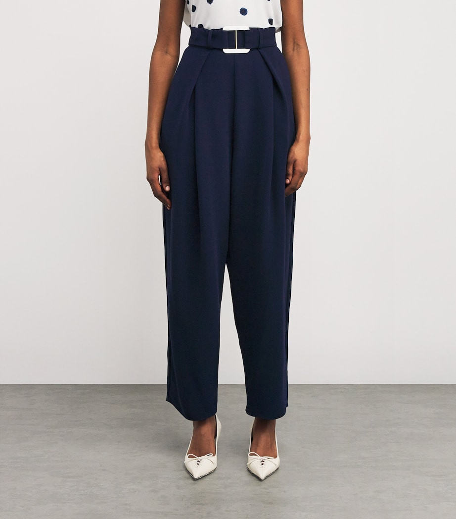 Plait High-Rise Trousers NAV Image 3