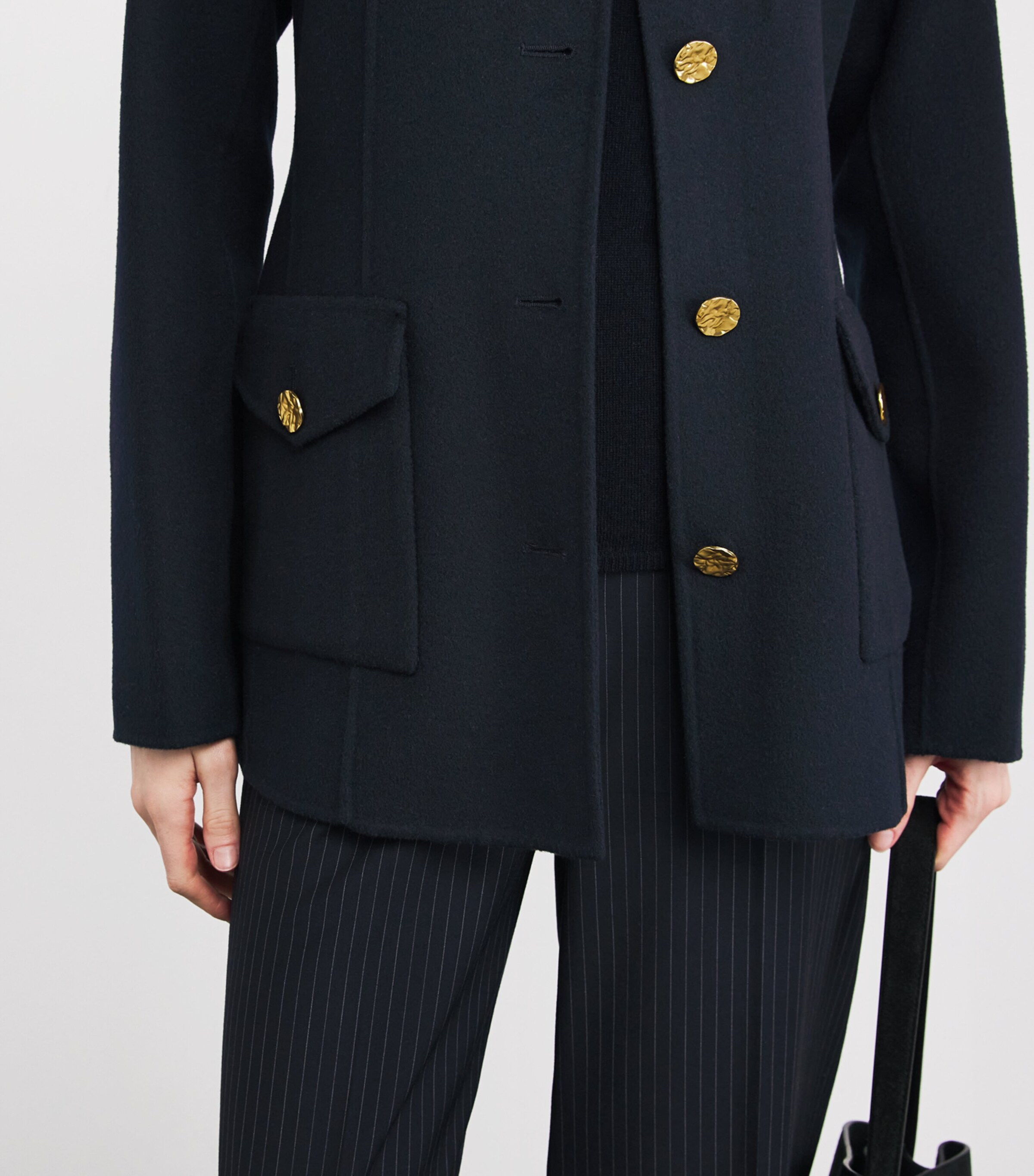 Merino Wool Alexandra Jacket NIGHT NIGHT Image 6