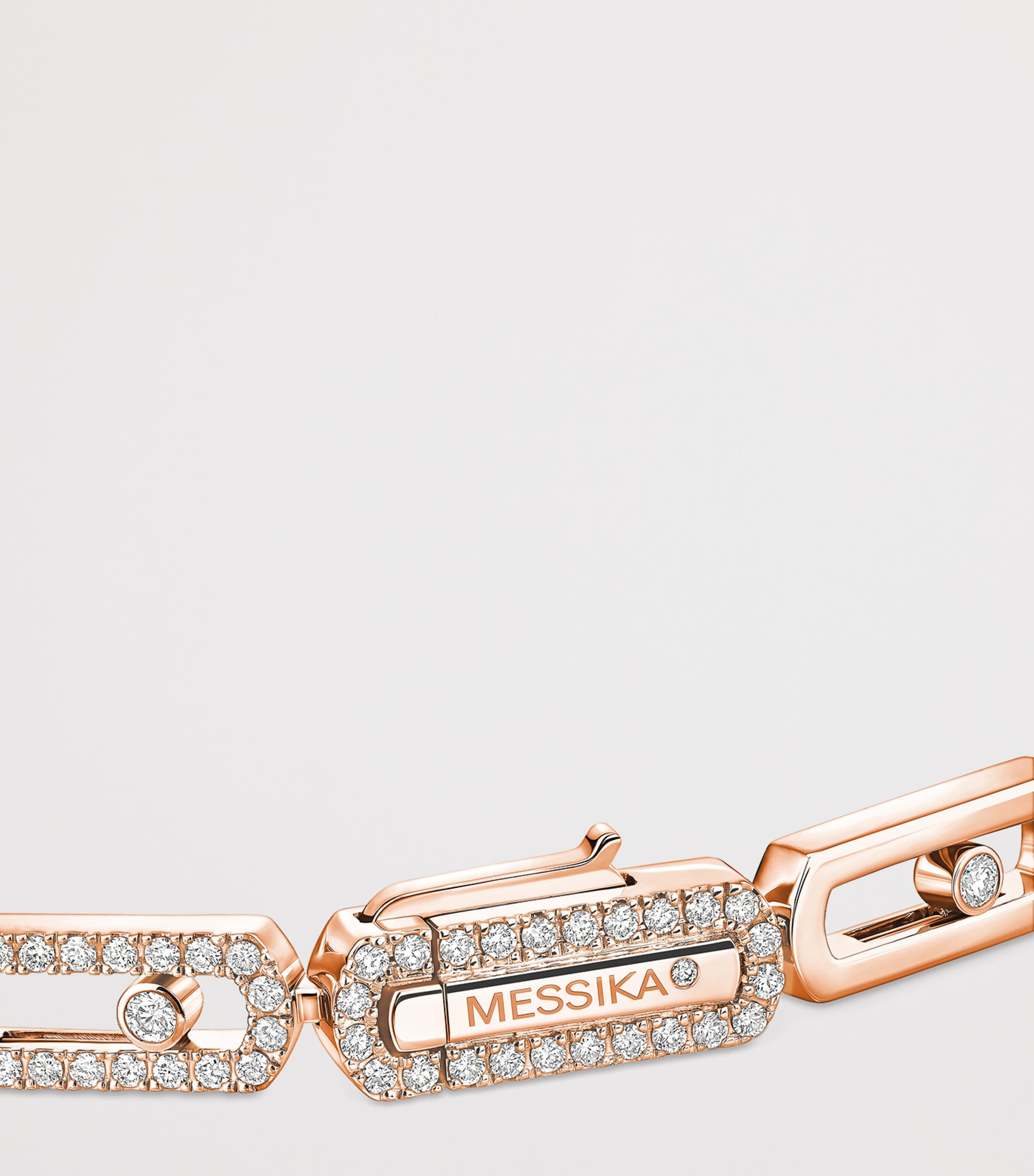 Messika Imperial Move Yellow Gold and Diamond Bracelet (1.34ct) Pink Gold Image 3