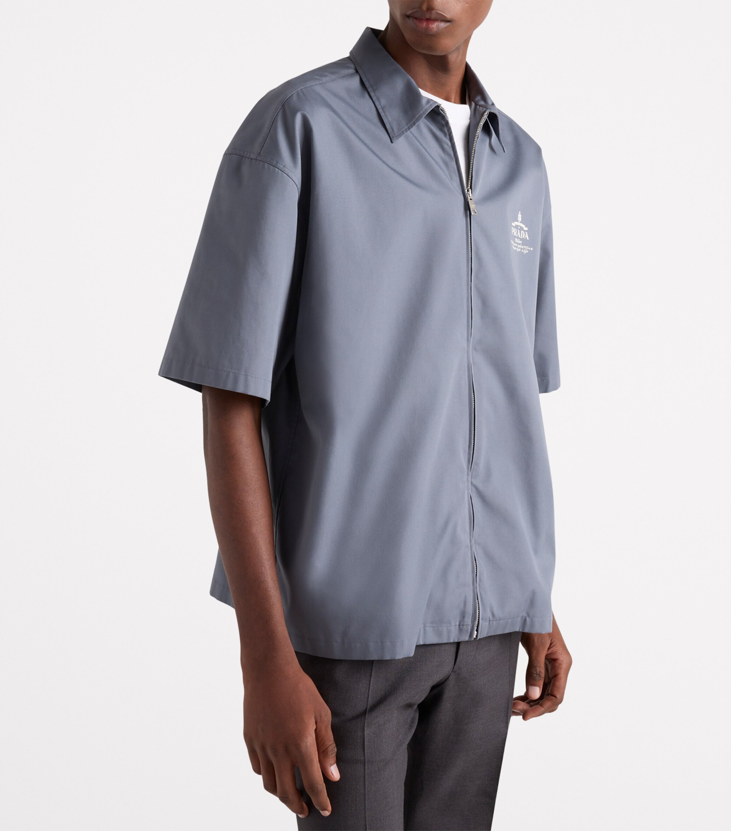 Technical-Cotton-Blend Shirt F0154 Image 3