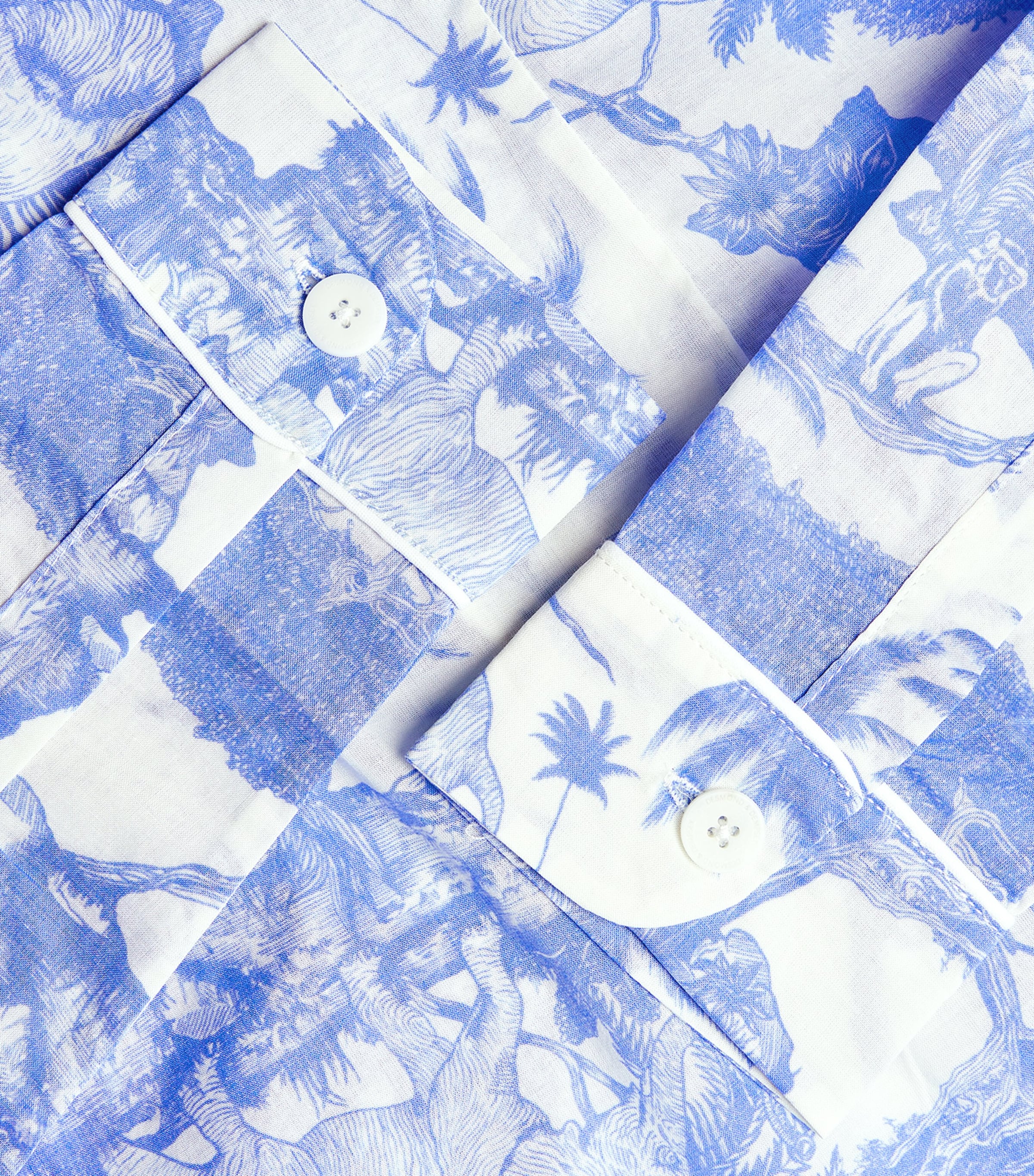 Long Pyjama Set BLUE Image 5