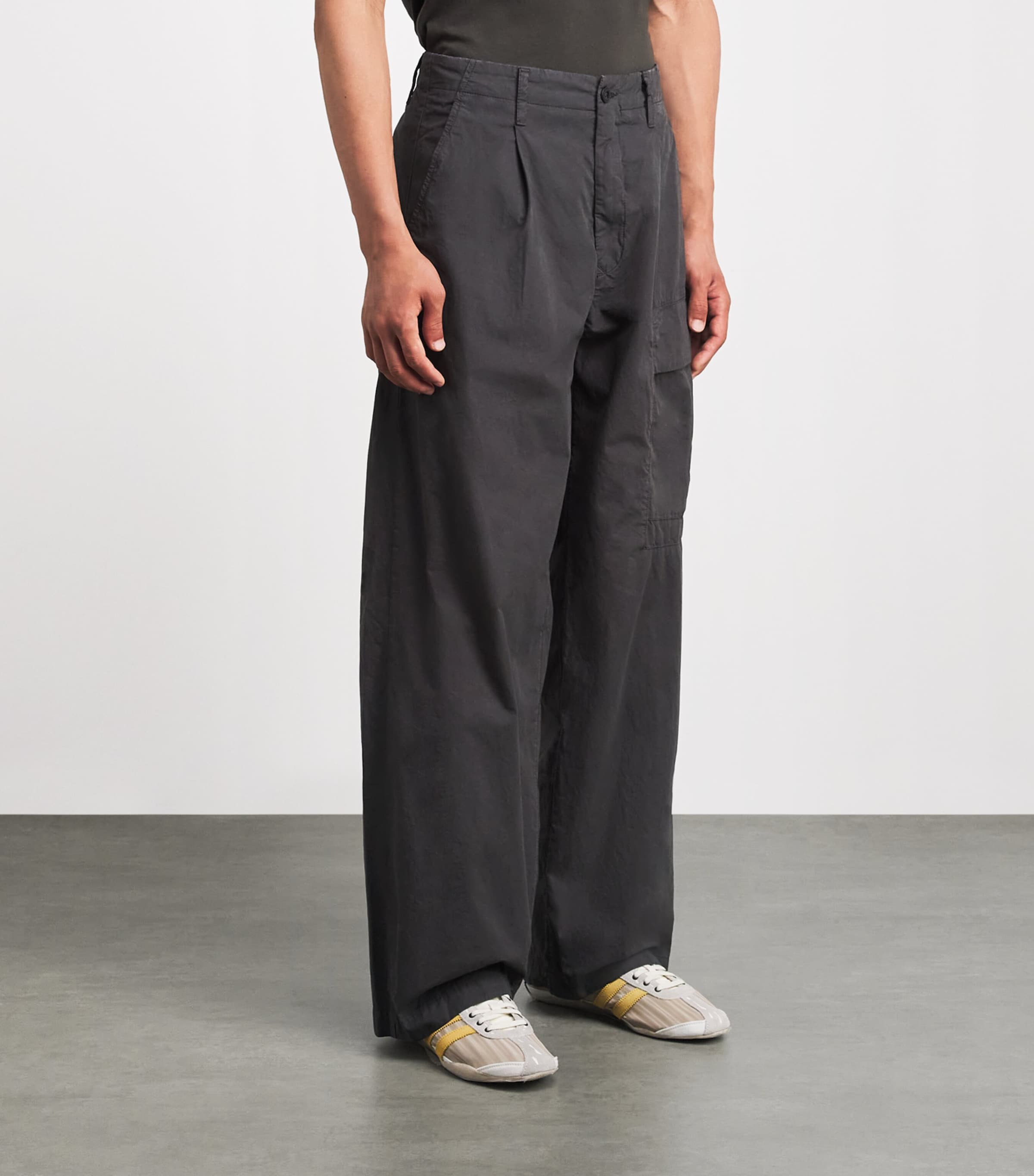 C.P. Company Mens Micro-Reps Lens Cargo Trousers Image 4