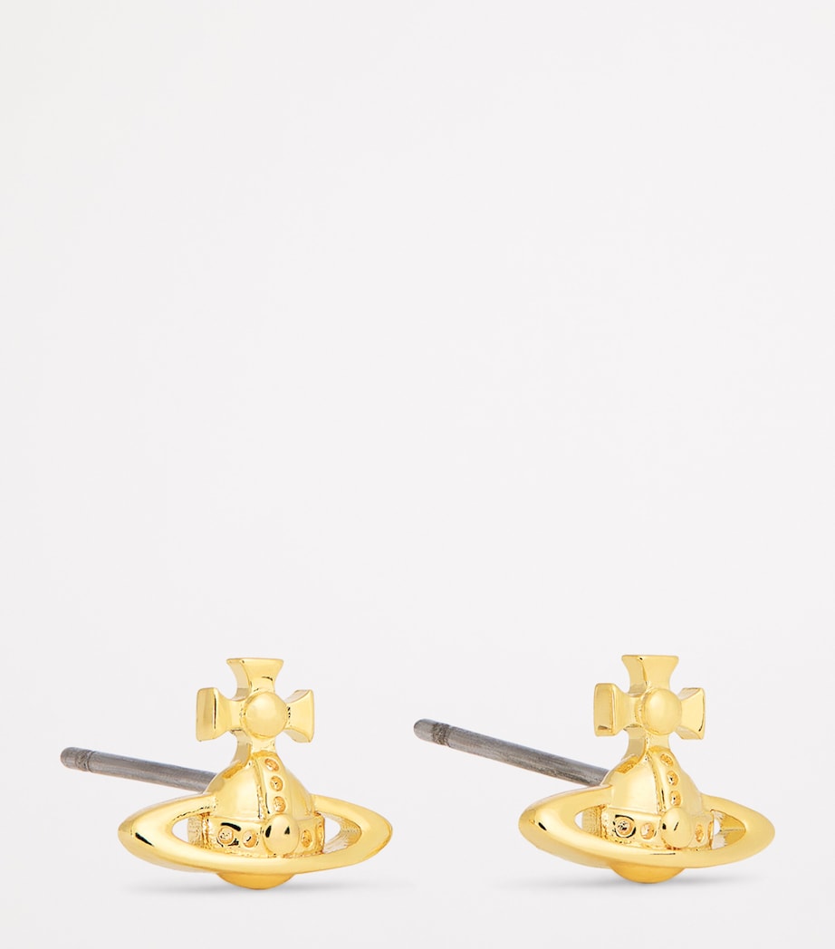 Lorelei Orb Stud Earrings R001 GOLD Image 3