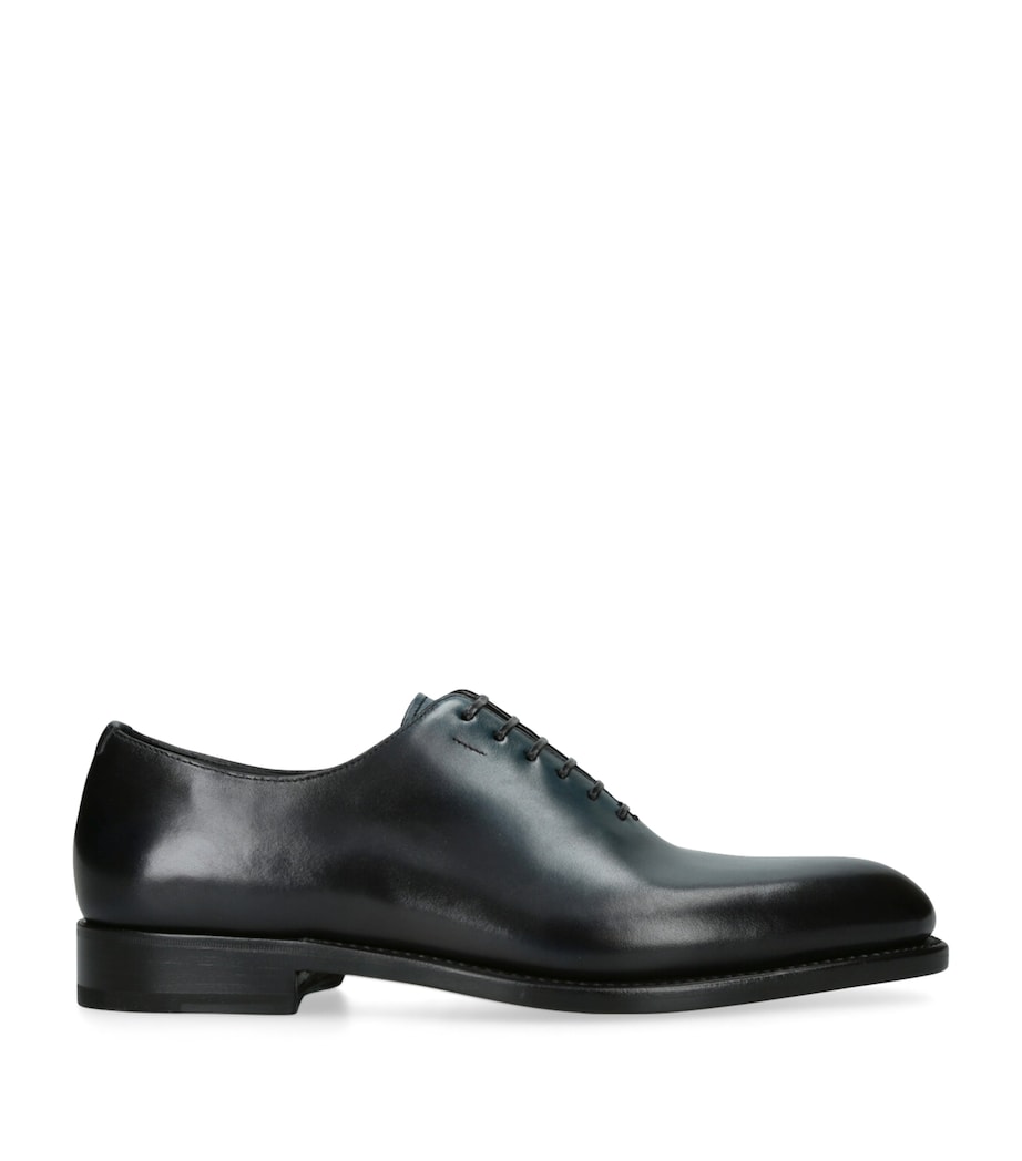 Leather Oxford Shoes BLUE/DARK Image 1