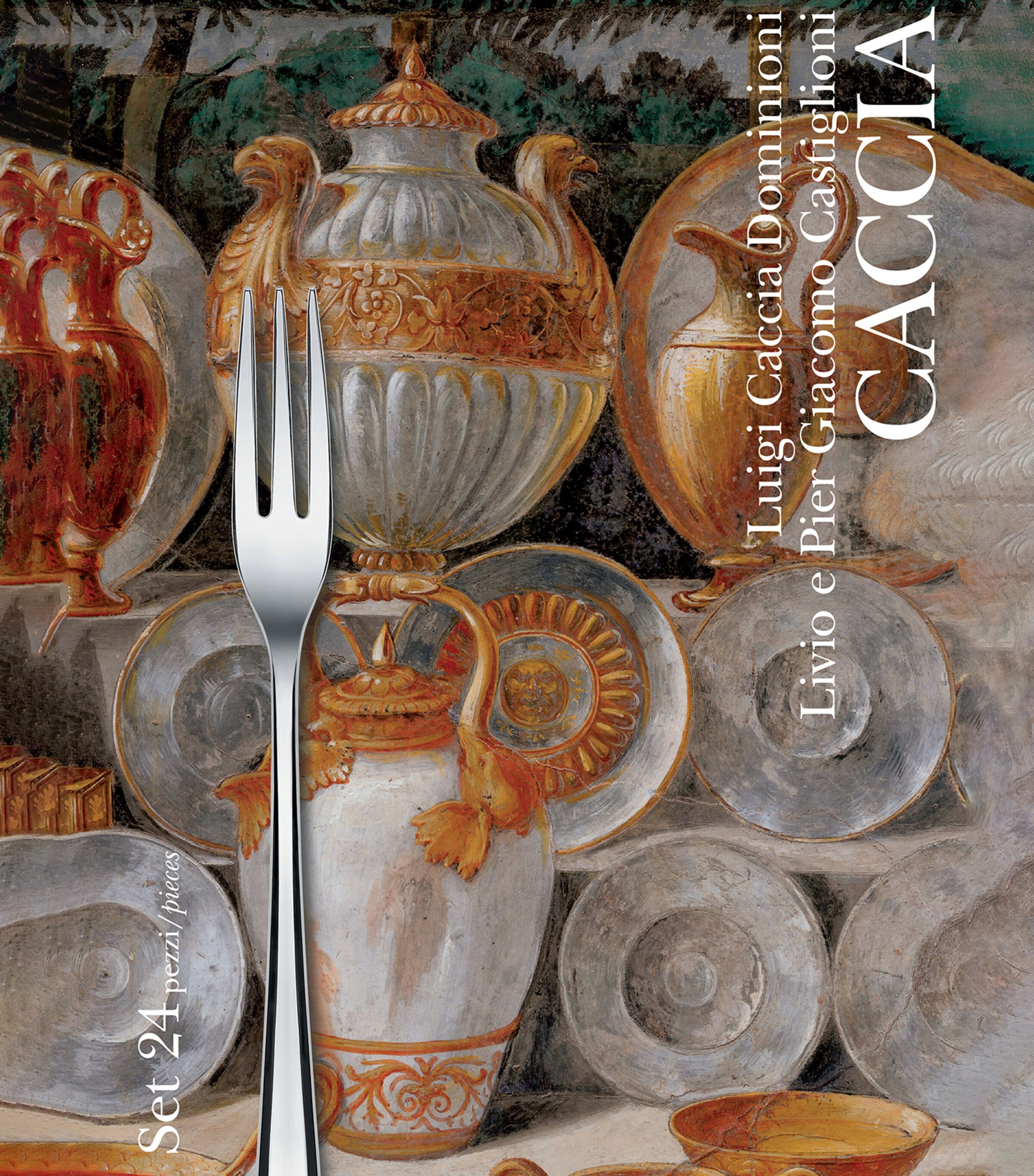 Alessi Caccia 24-Piece Cutlery Set Image 2