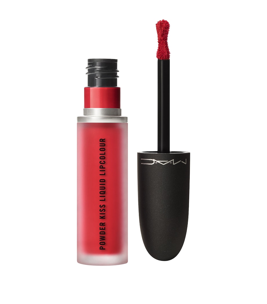 MAC Powder Kiss Liquid Lipcolour Ruby Boo Image 1