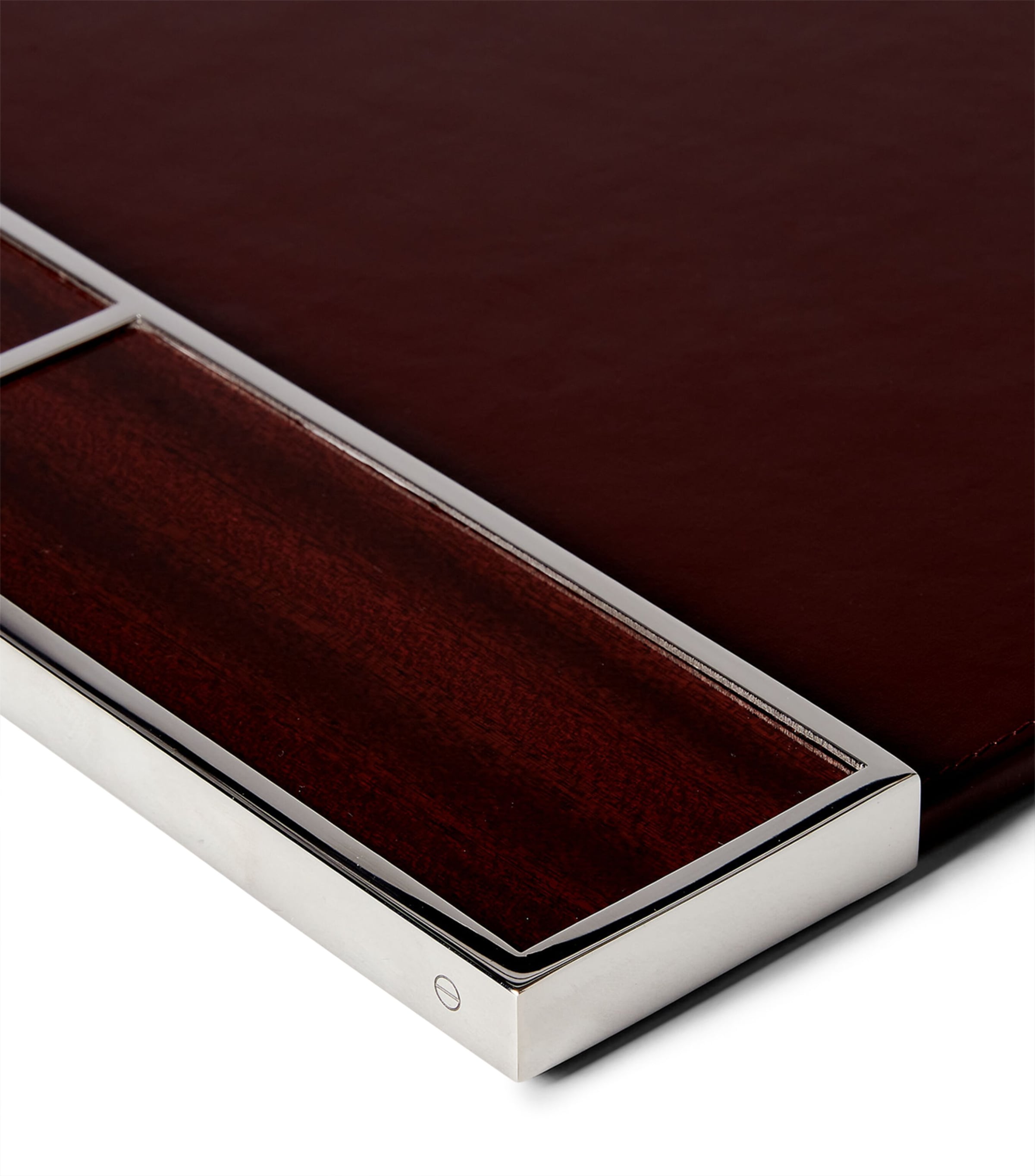 Wood Veneer Hilding Desk Blotter BROWN Image 3