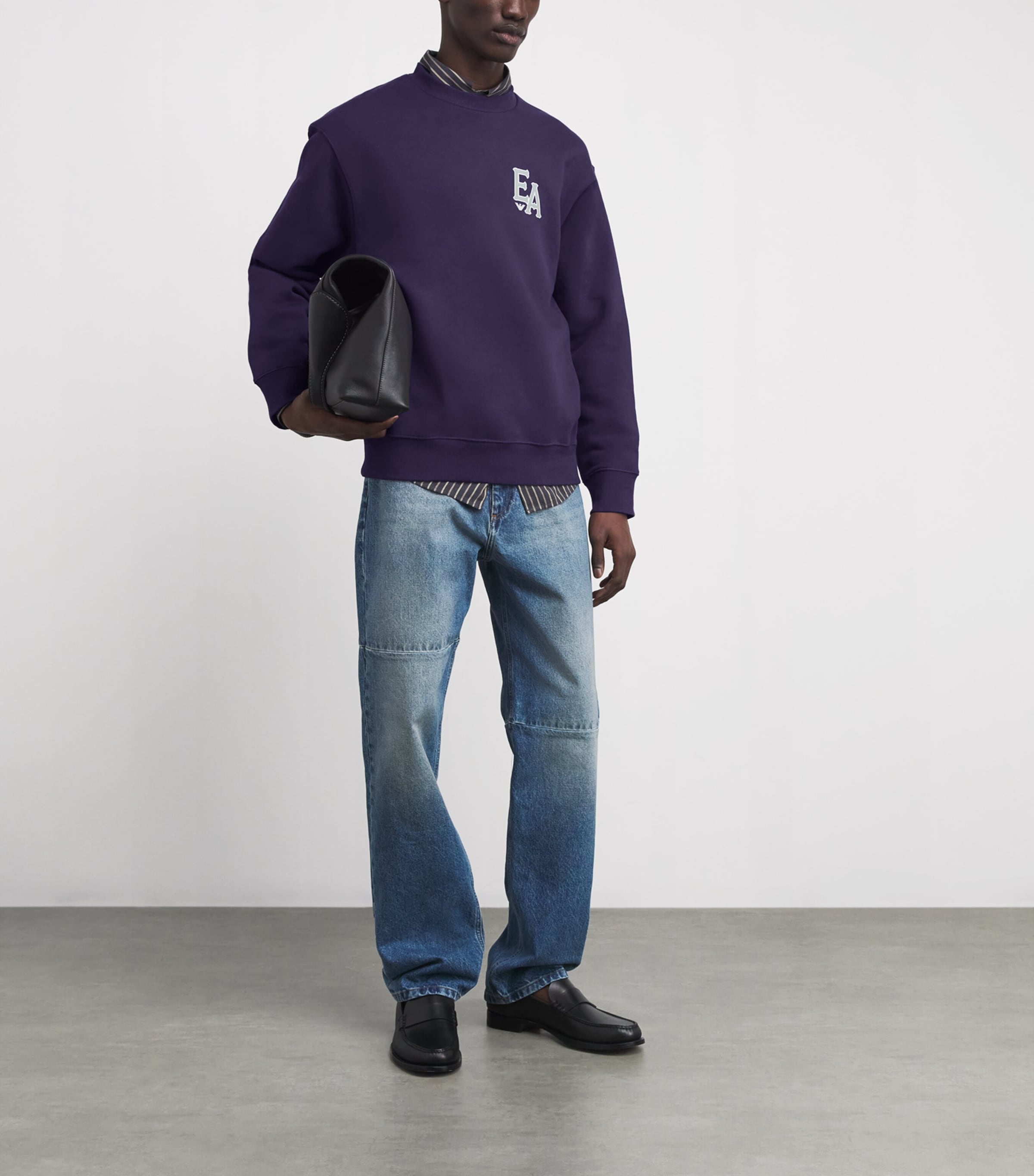 Cotton Logo Sweatshirt UA056 Image 2