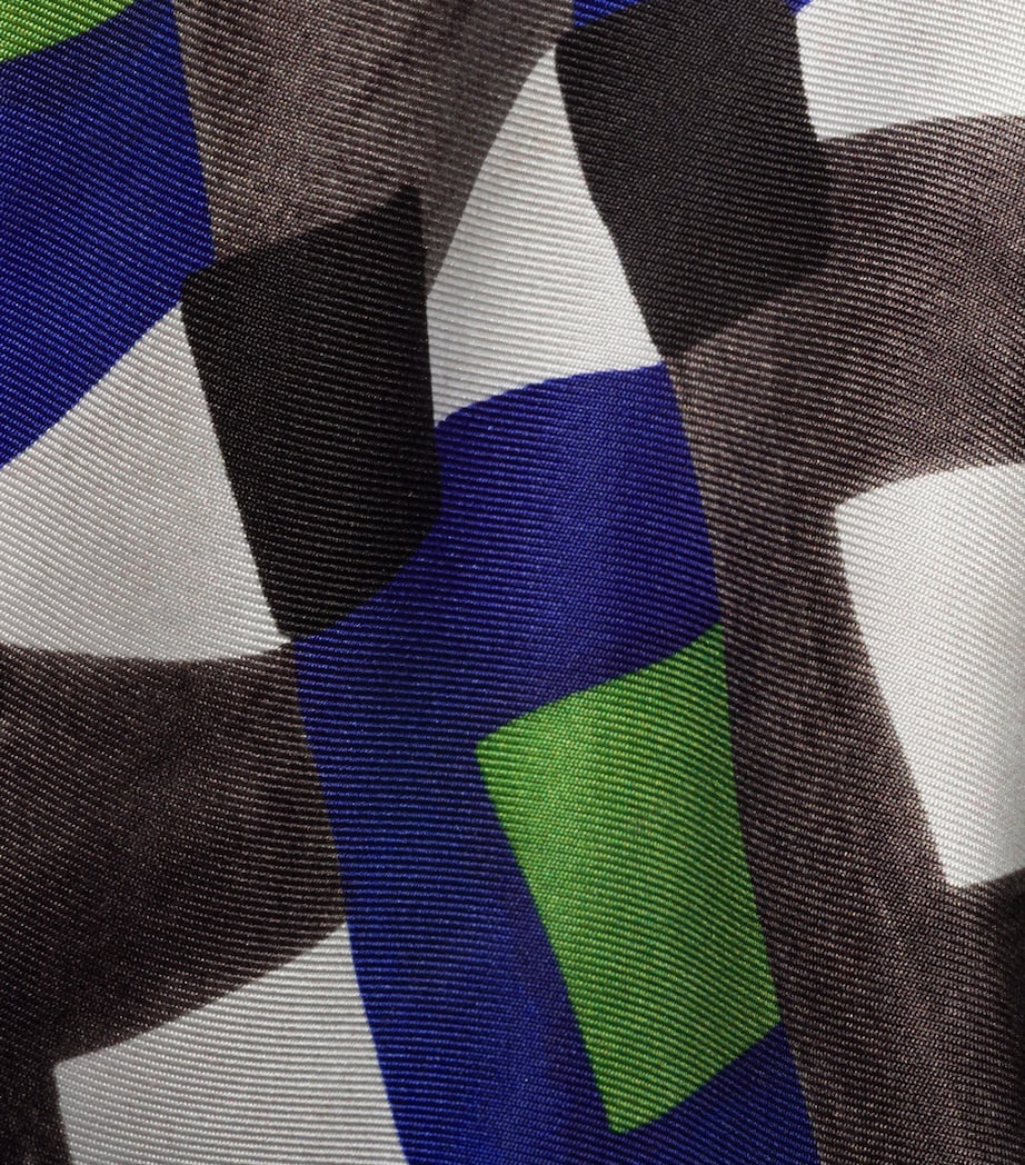 Miu Miu Silk Printed Scarf Image 3