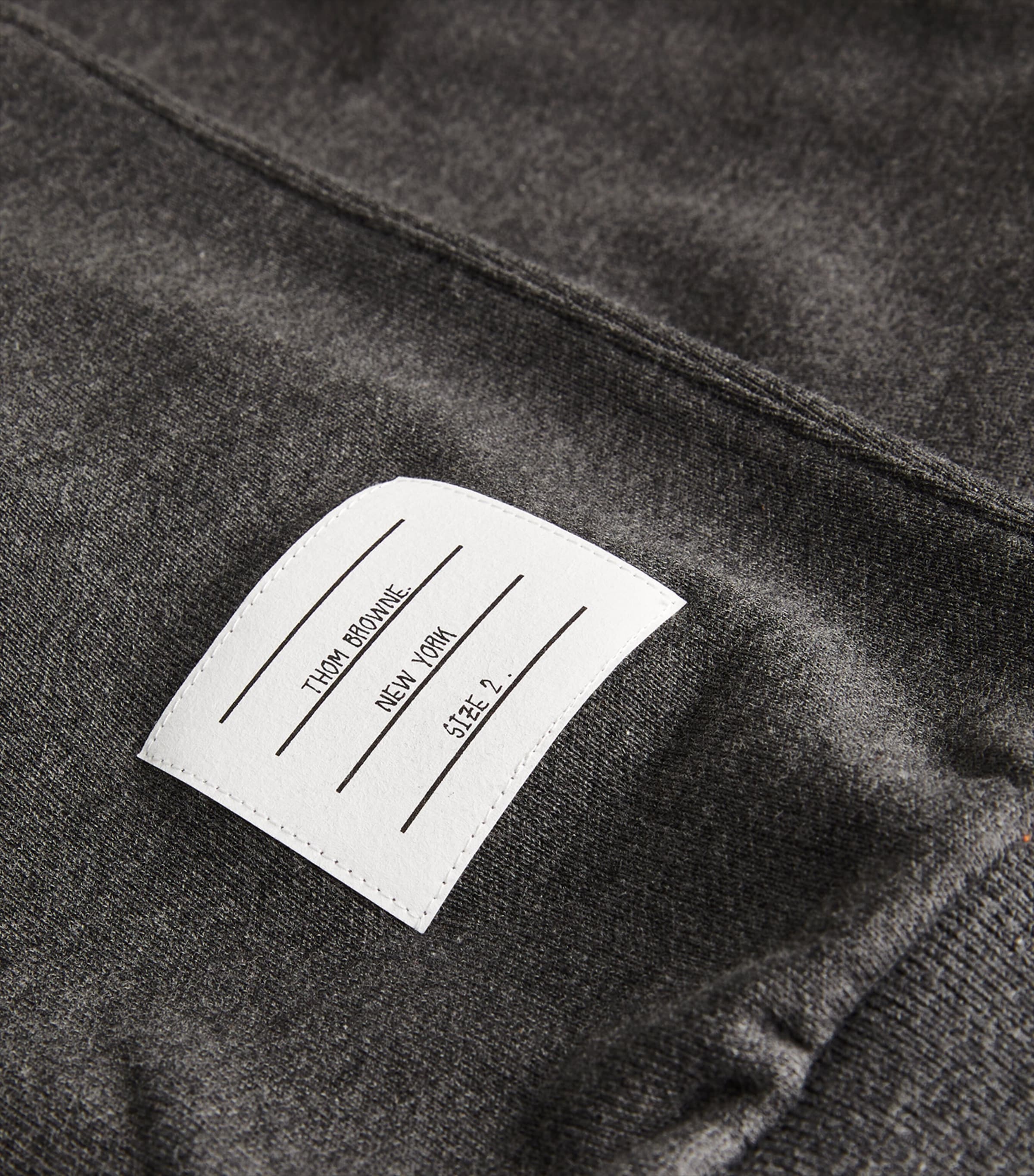 Four-Stripe Sweatpants DARK GREY Image 5