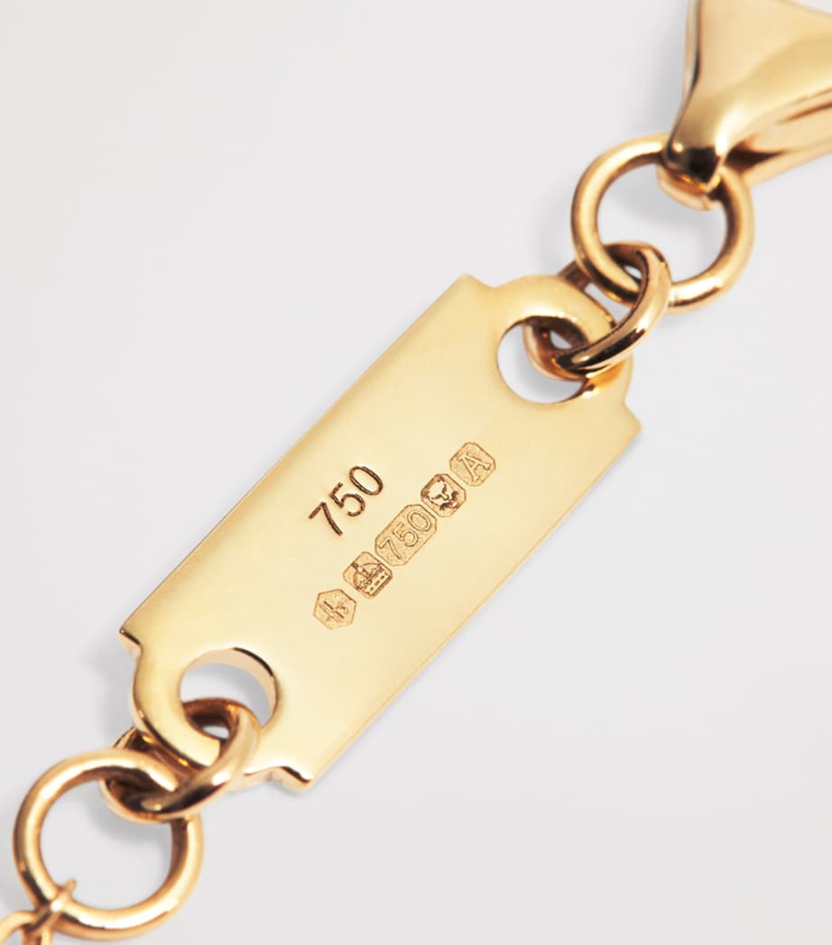 Yellow Gold and Diamond Pendant Necklace (0.75ct) YELLOW GOLD Image 4