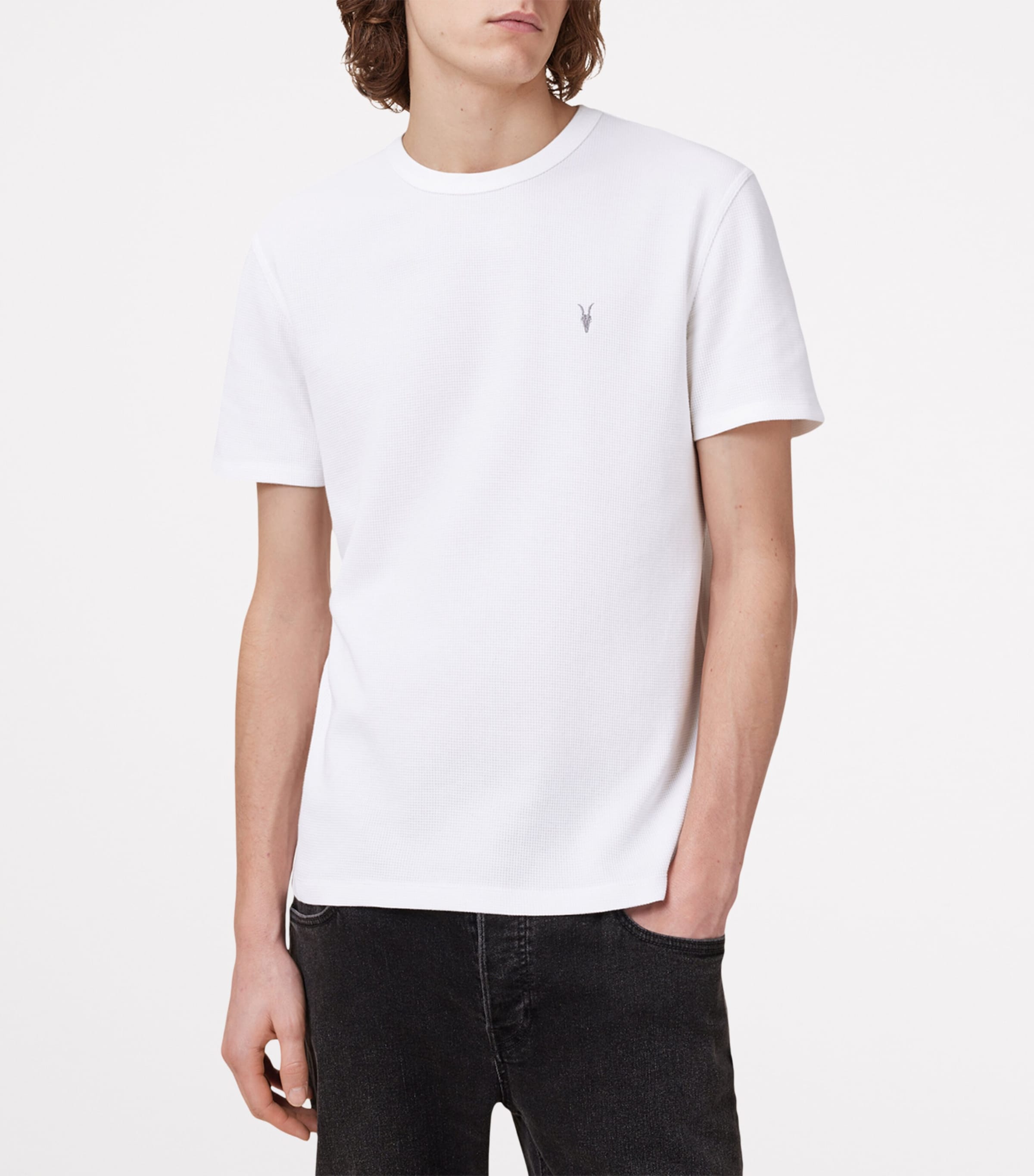 Organic Cotton Ellis T-Shirt CHALK WHITE Image 3