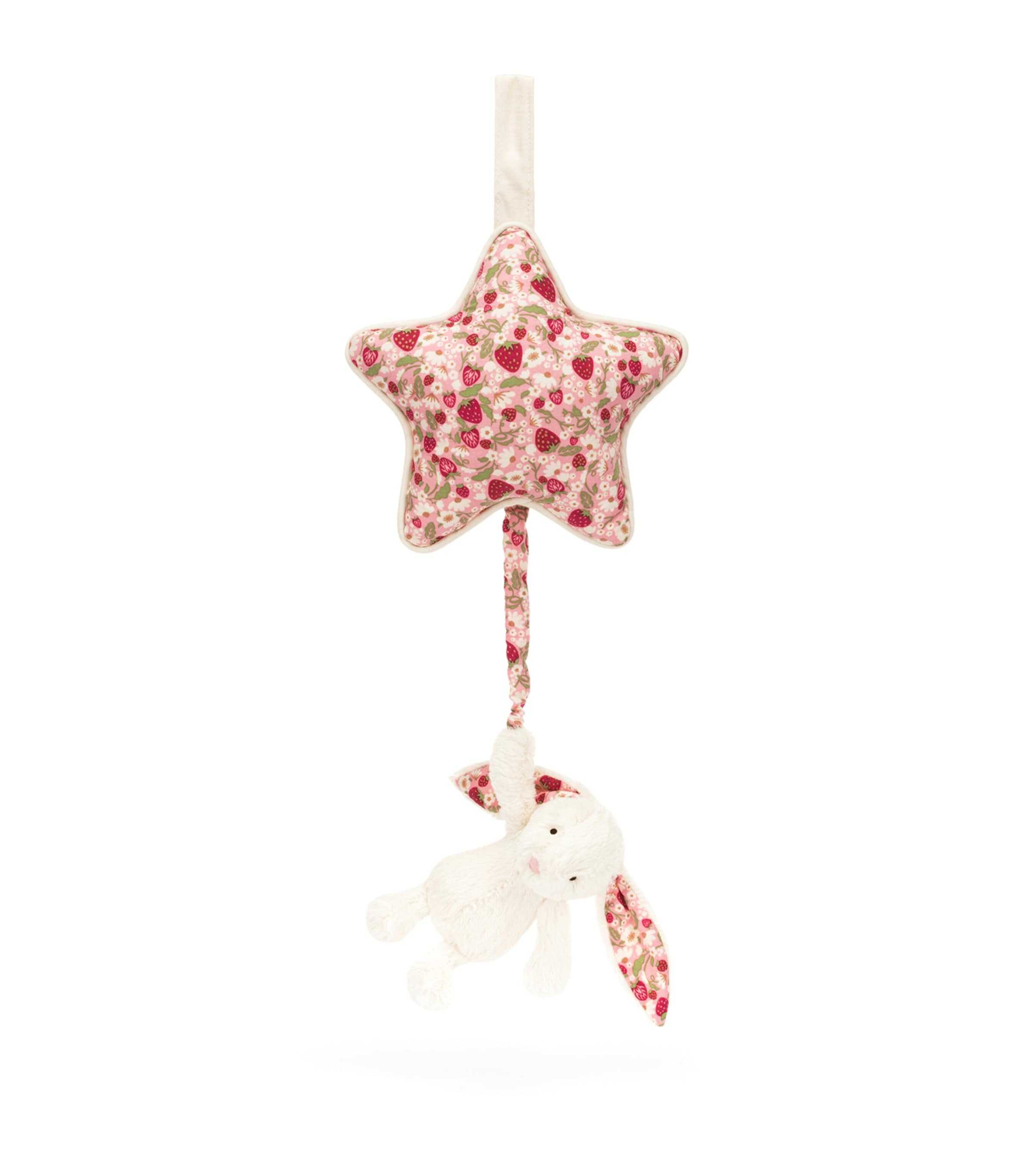 Jellycat Blossom Bunny Berry Musical Pull Toy Image 2