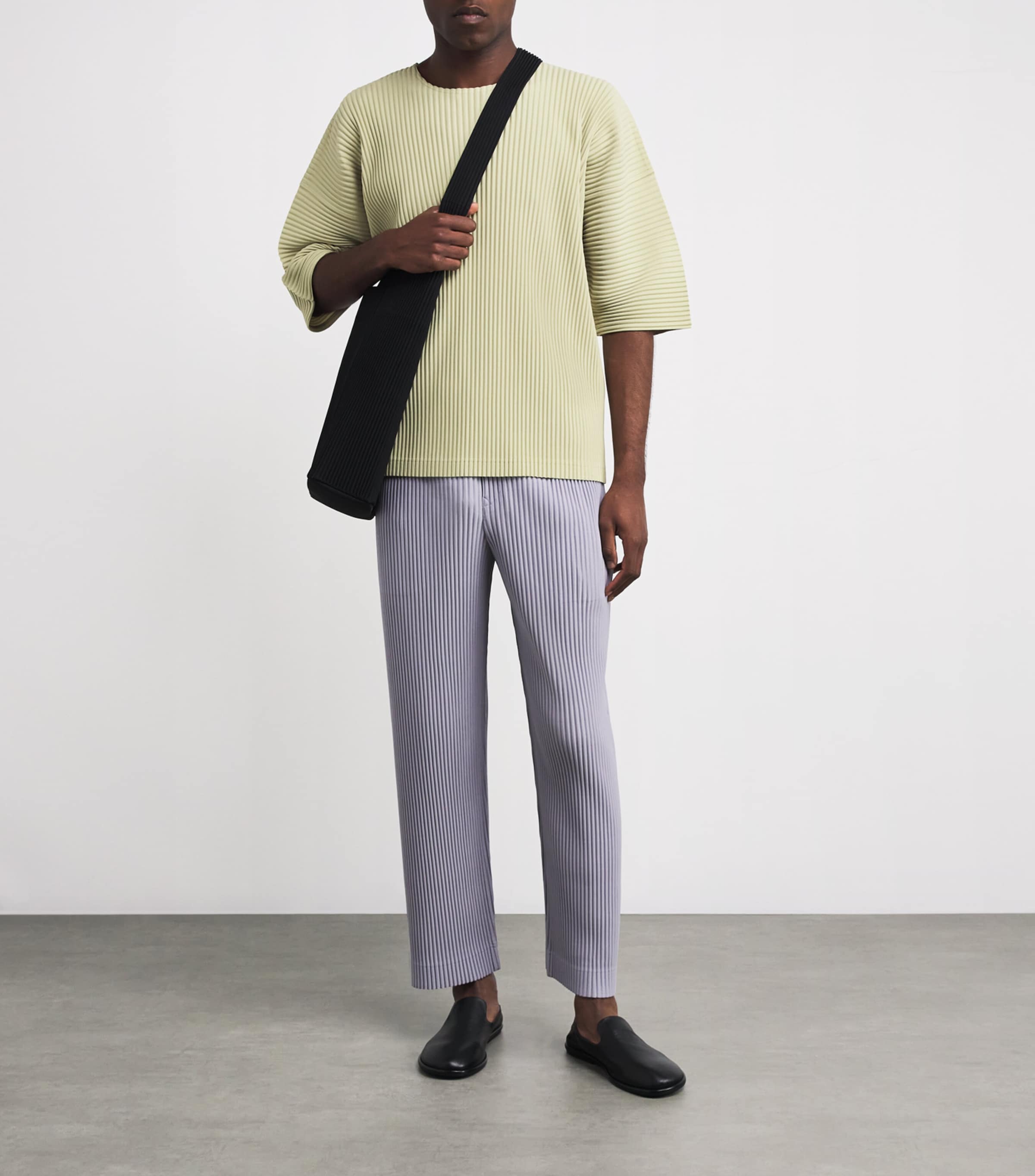 Homme Plissé Issey Miyake Pleated T-Shirt | Harrods US