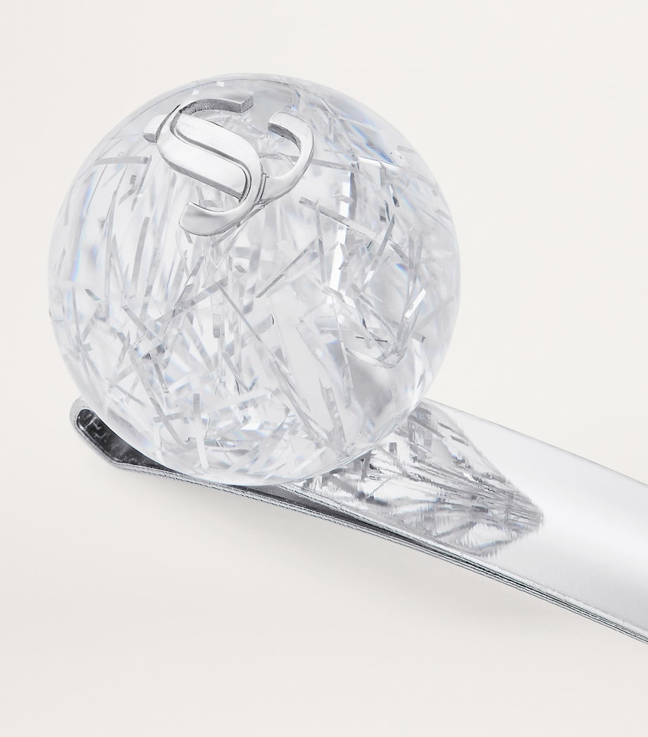 Crystal-Embellished Hair Slide SILVER/CRYSTAL Image 3
