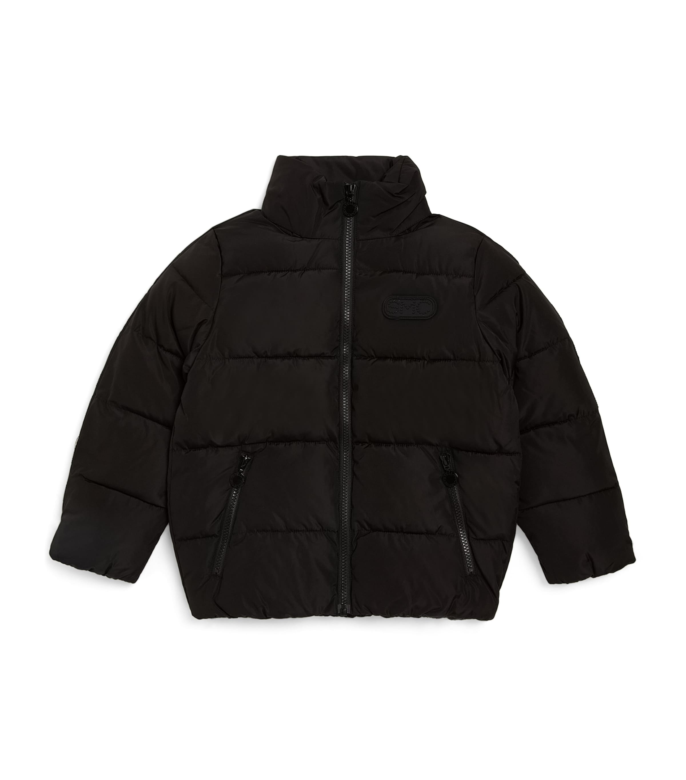 Stella Mccartney Kids' Padded Puffer Coat In Black