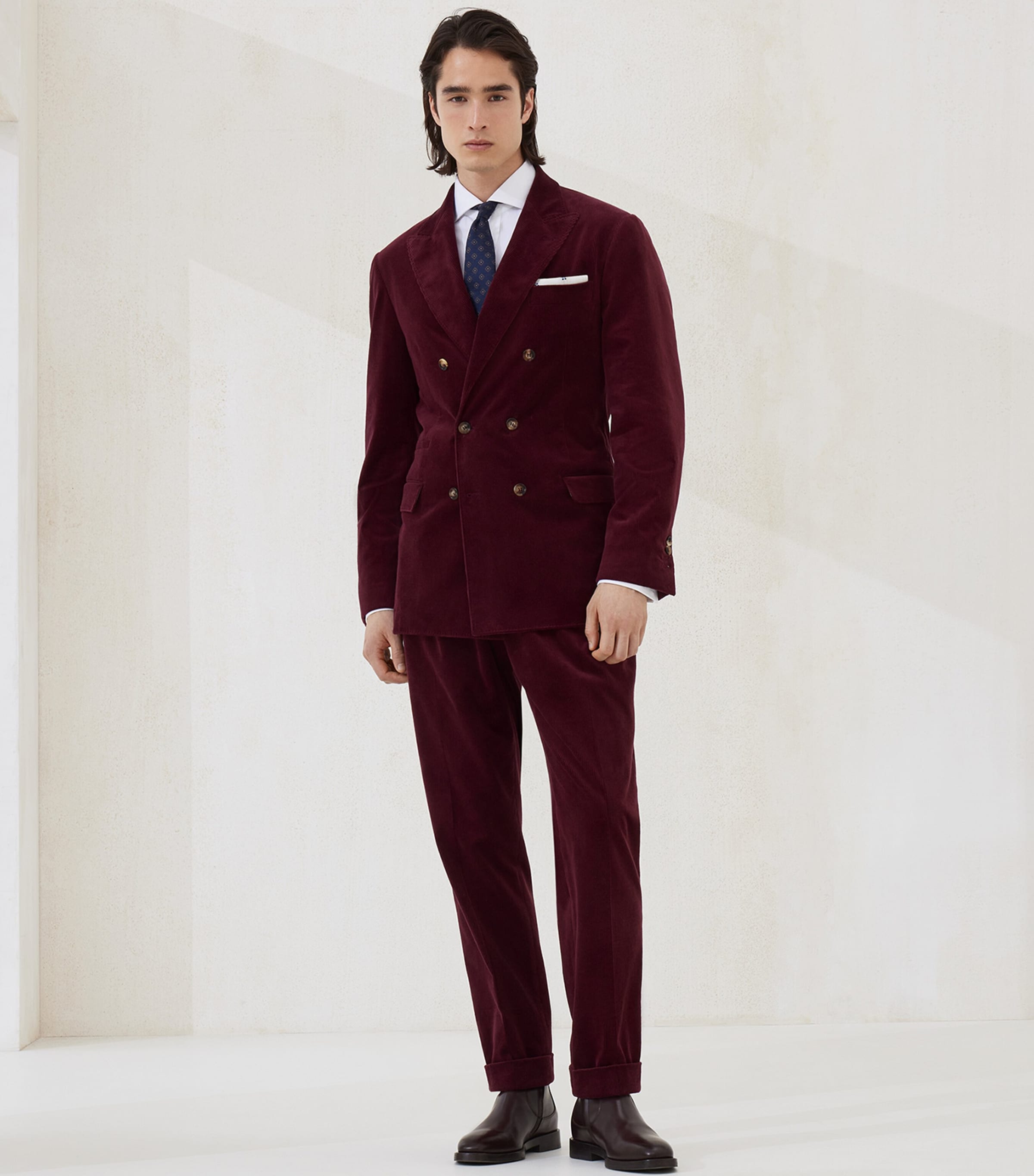 Cotton Twill Slim-Fit Shirt C159 Image 4