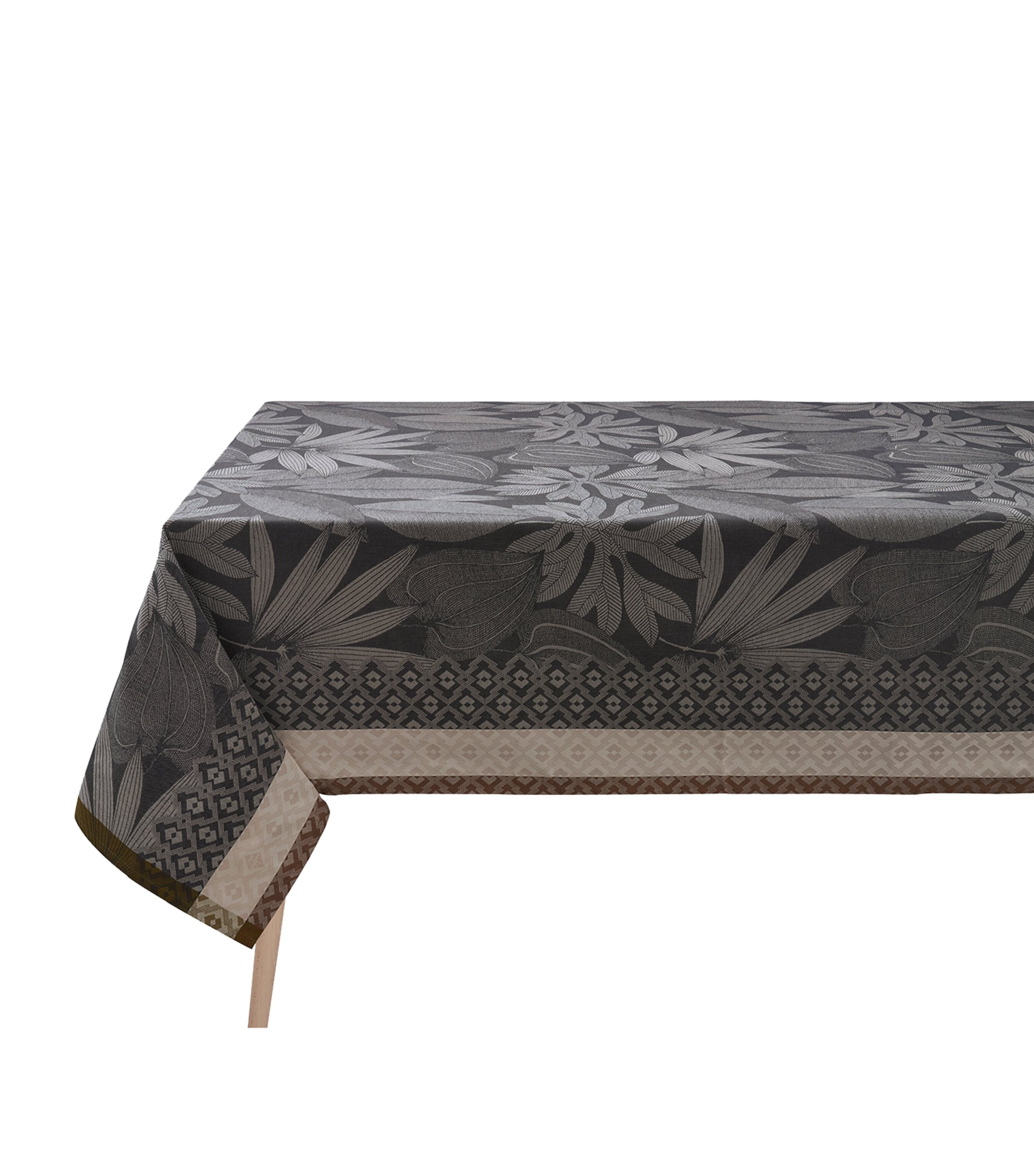 Shop Le Jacquard Français Nature Sauvage Tablecloth In Grey