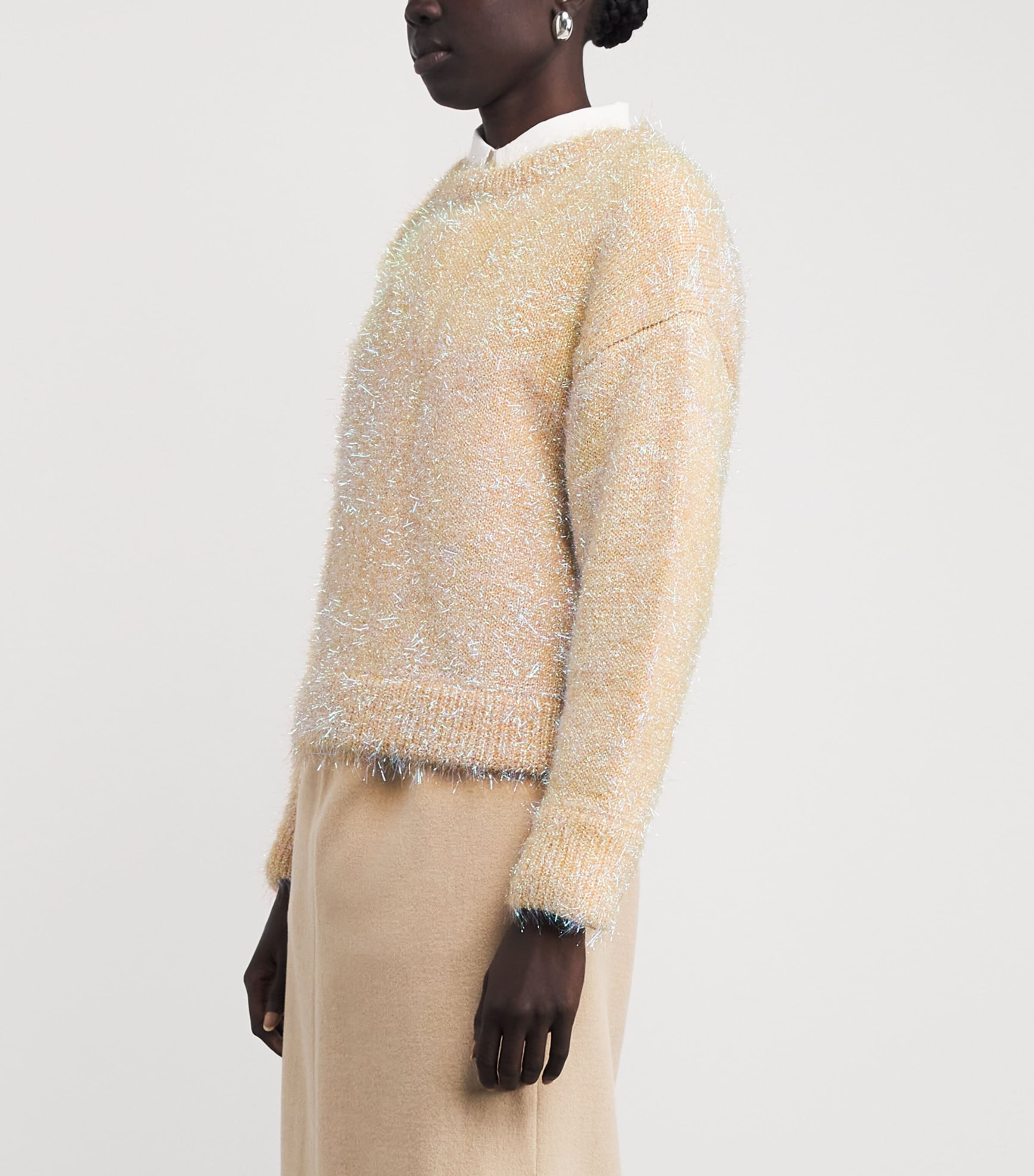 Iridescent Tinsel Sweater DUNE IRIDESCENT Image 3