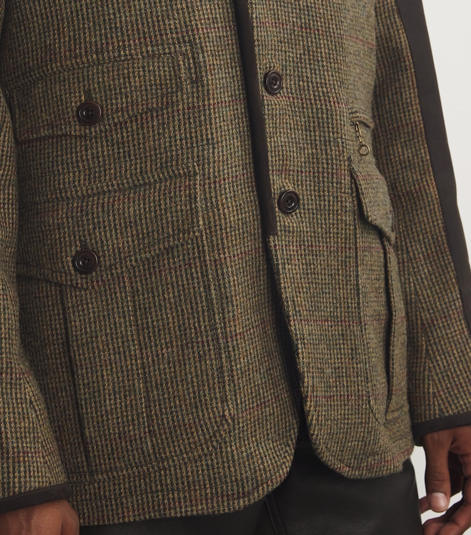 Wool Panelled Jacket MULTI Image 6