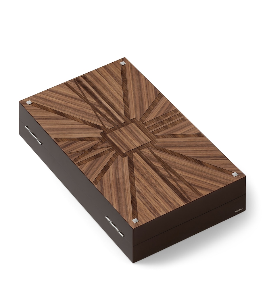 Santos de Cartier Backgammon Set BROWN Image 2