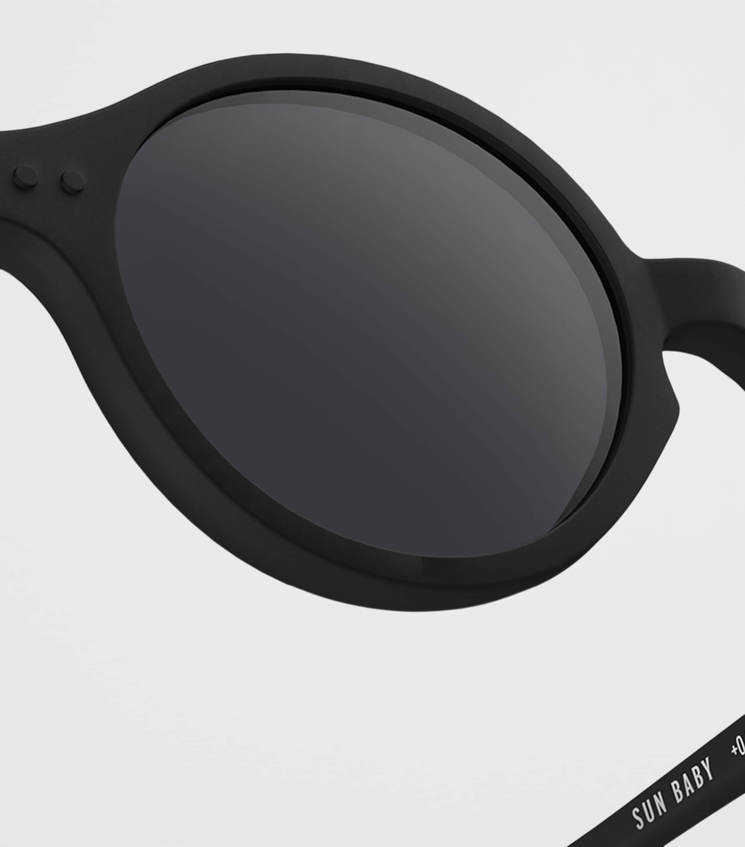 Baby Round Sunglasses (0-9 Months) BLACK Image 3