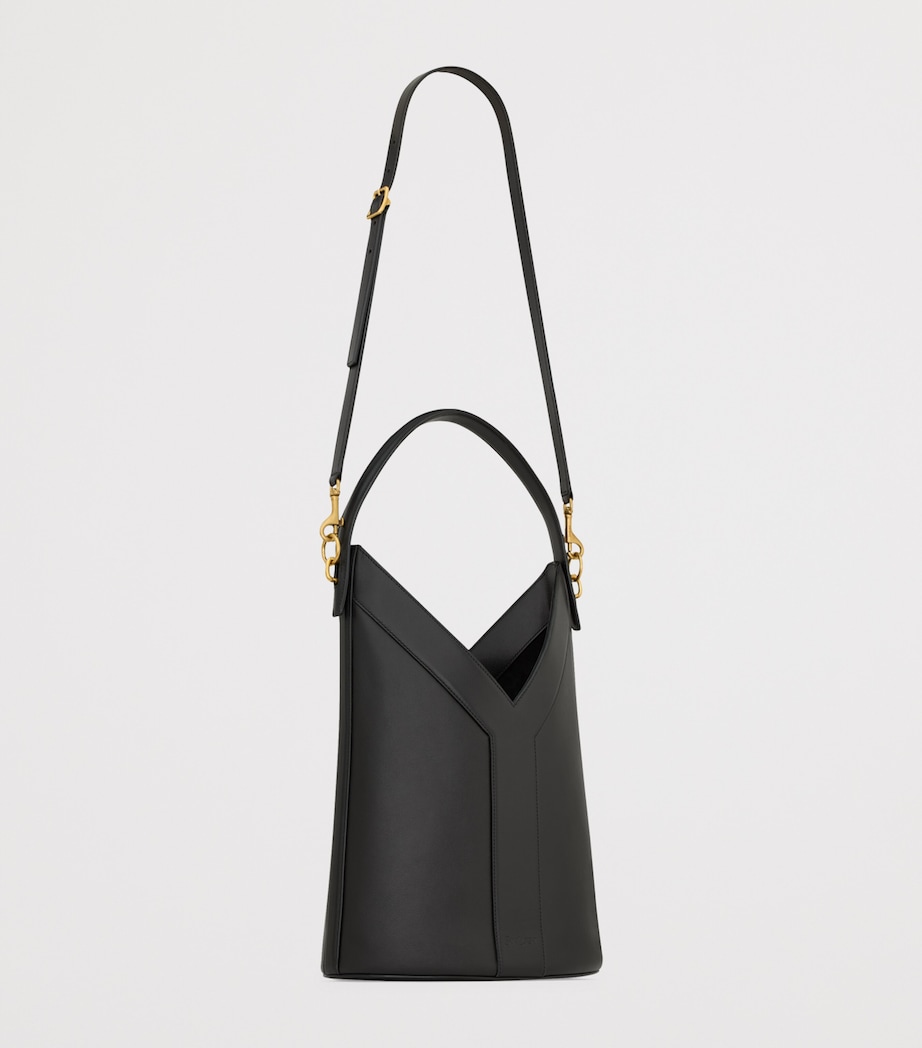 Leather Y Bucket Bag 1000 Image 5