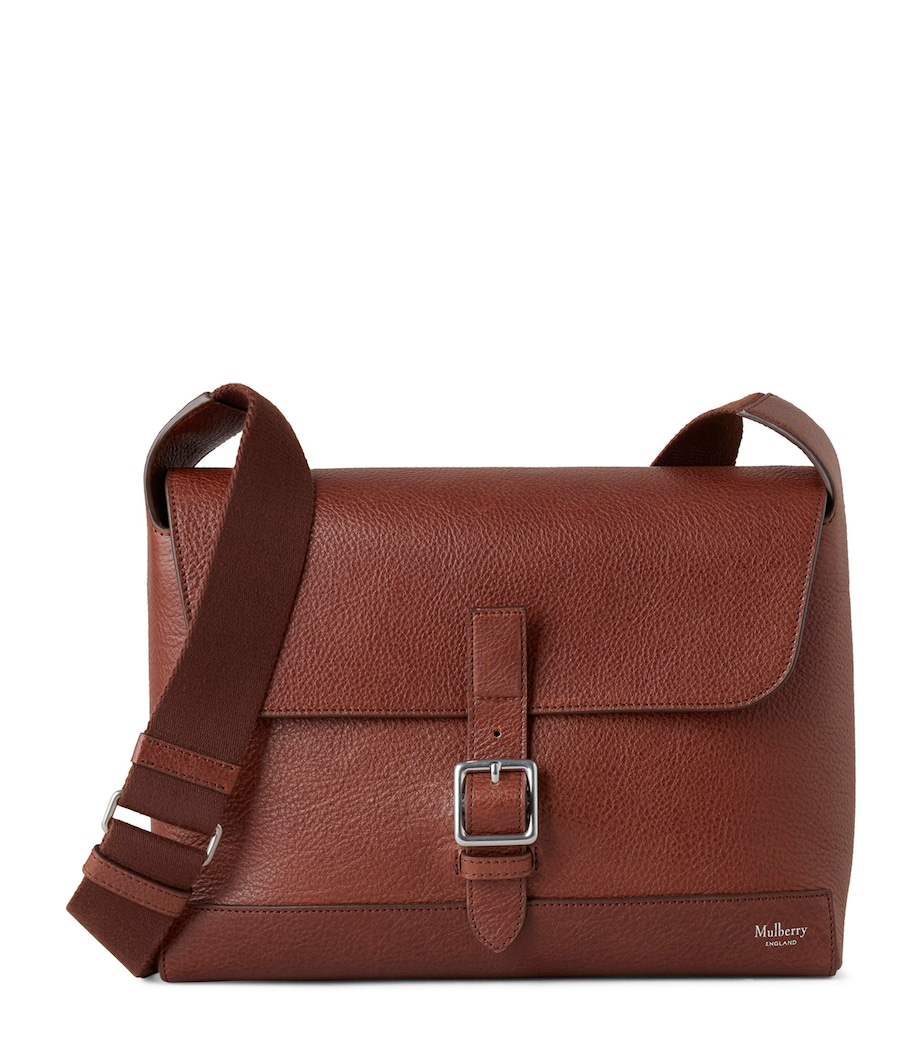 Mulberry Small Leather Chiltern Messenger Bag Oak Image 1