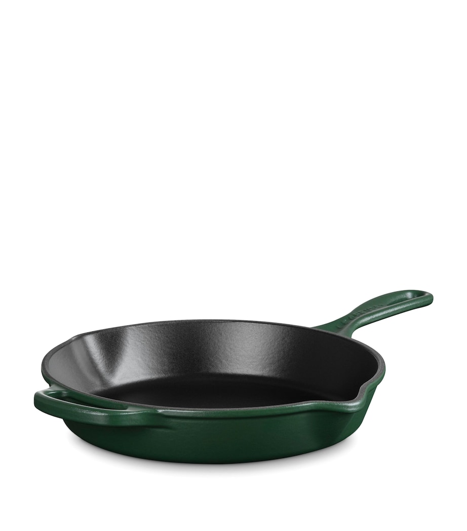 Le Creuset Cast Iron Deep Skillet (26cm) Green Image 2